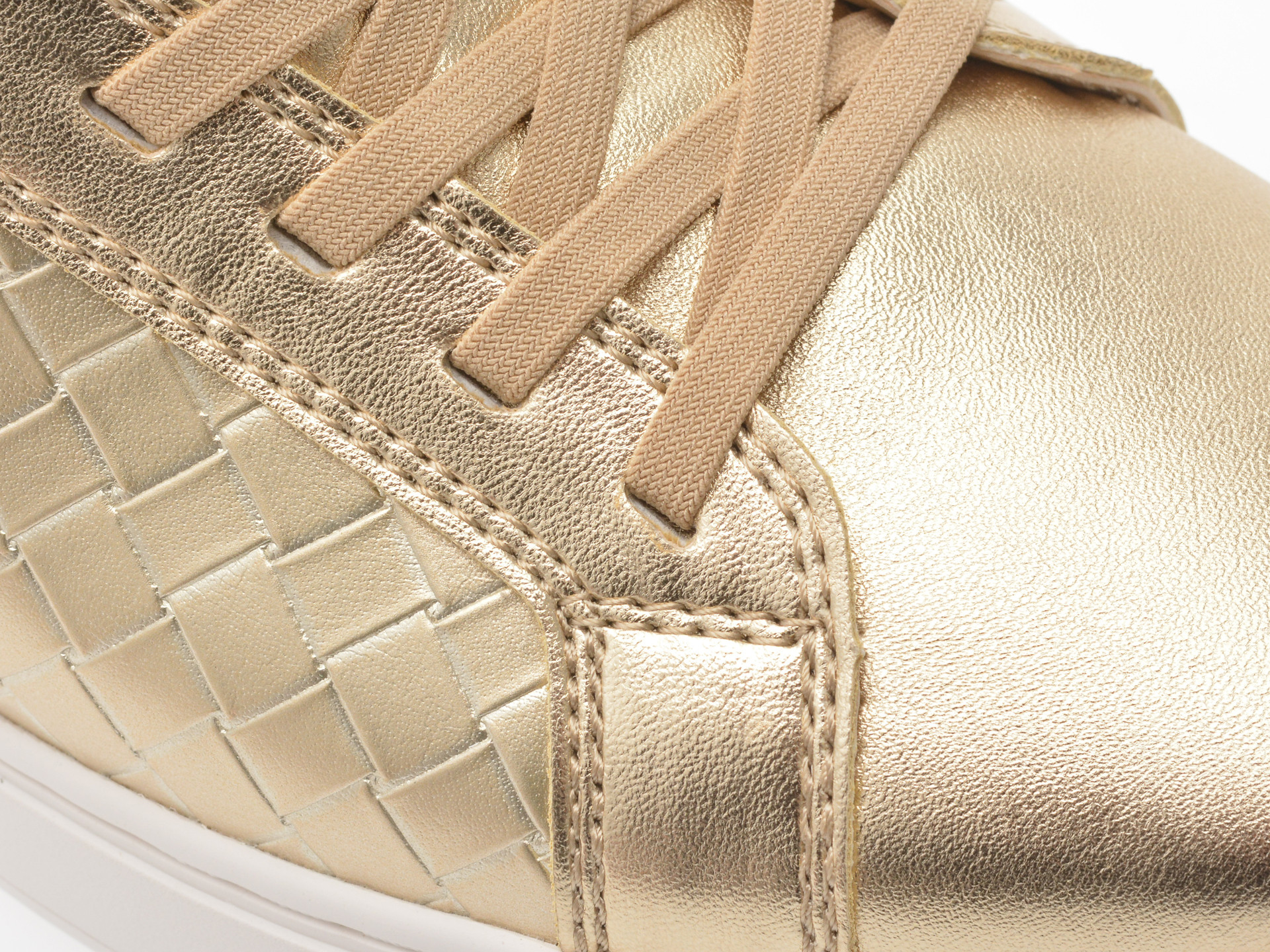 Pantofi sport ALDO aurii, EASYIN 711, din piele ecologica