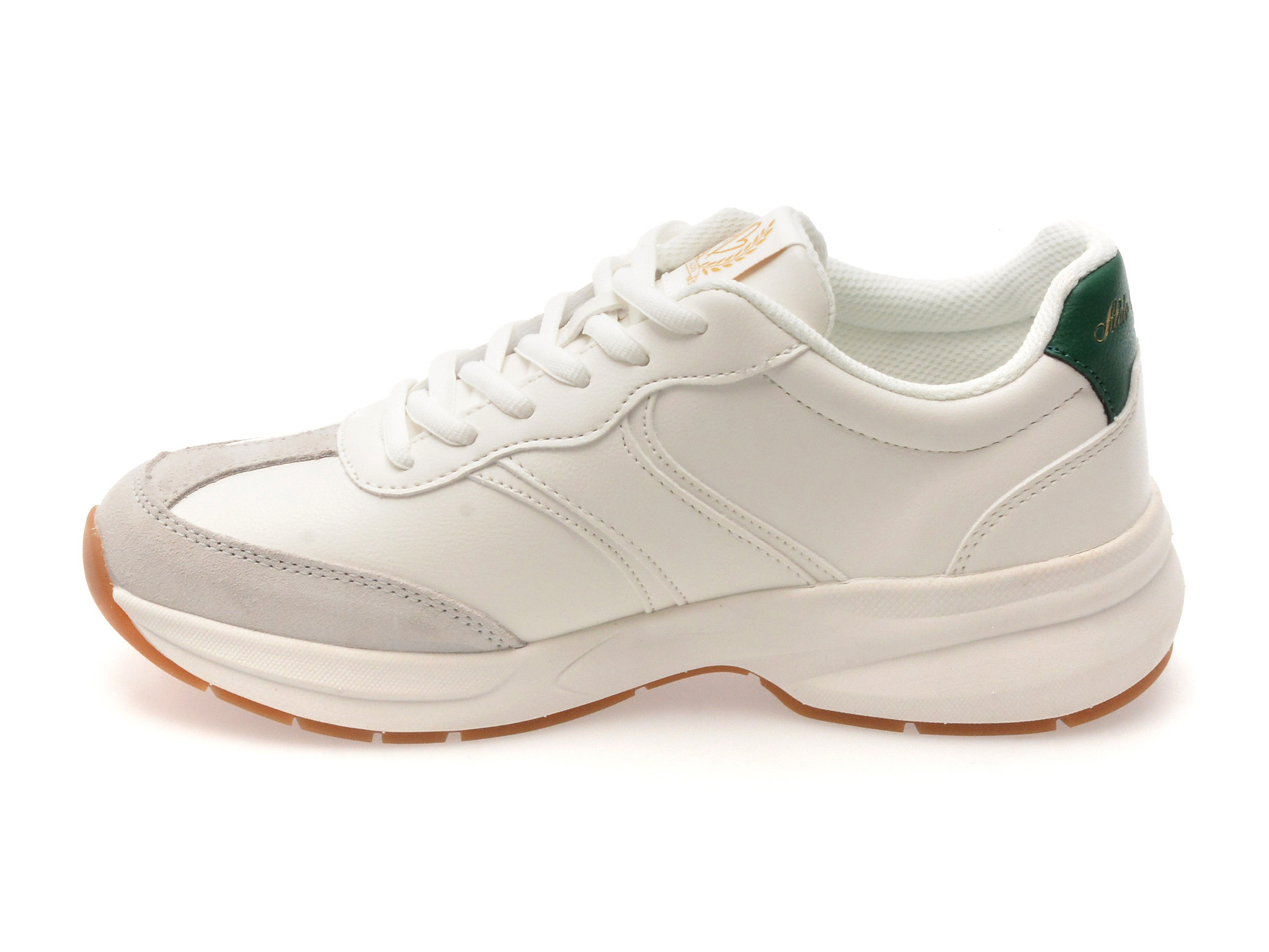 Pantofi sport ALDO albi, CLUBCHIC 138, din piele ecologica