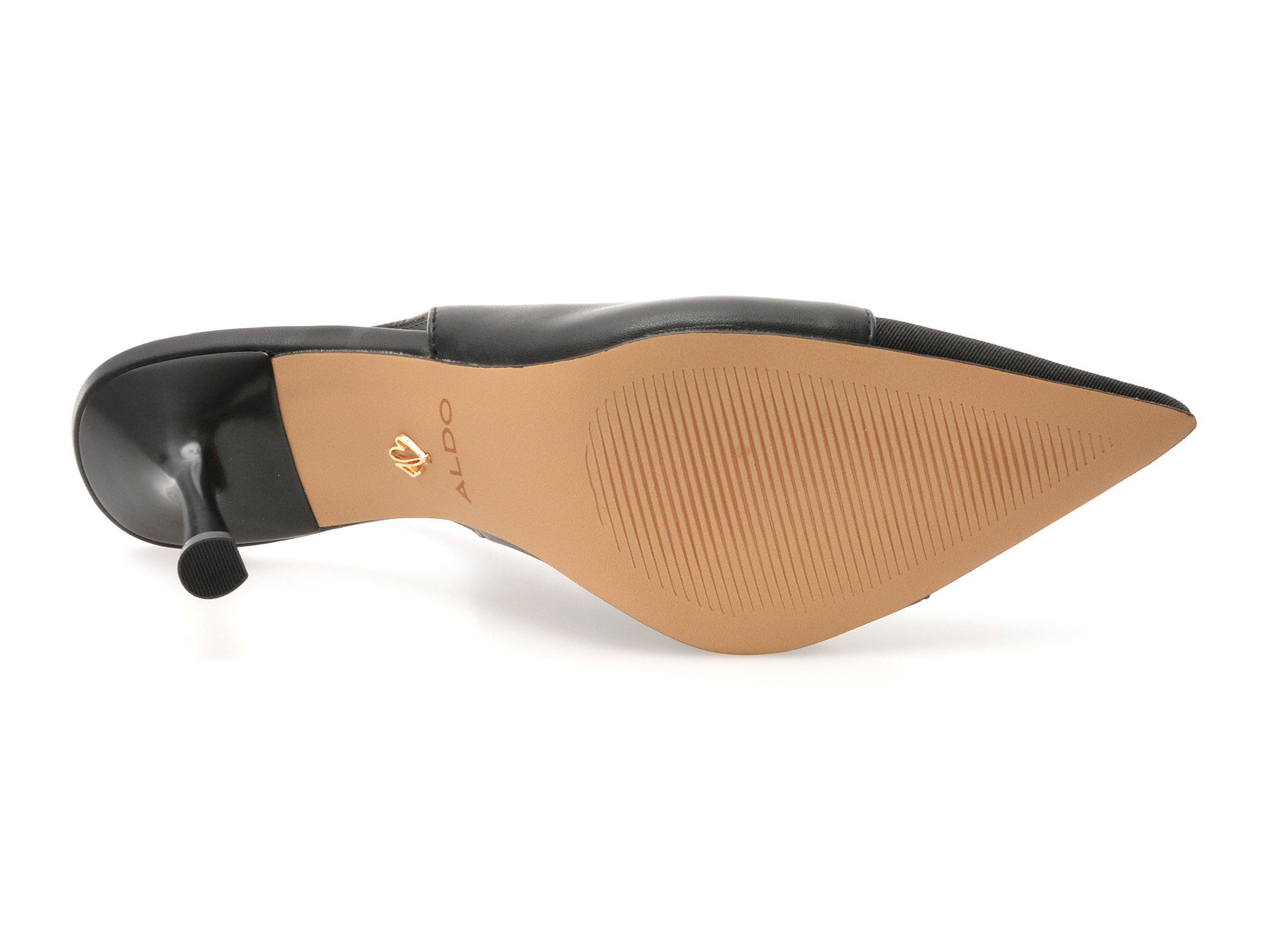 Pantofi eleganti ALDO negri, AUGUSTAS 007, din piele ecologica