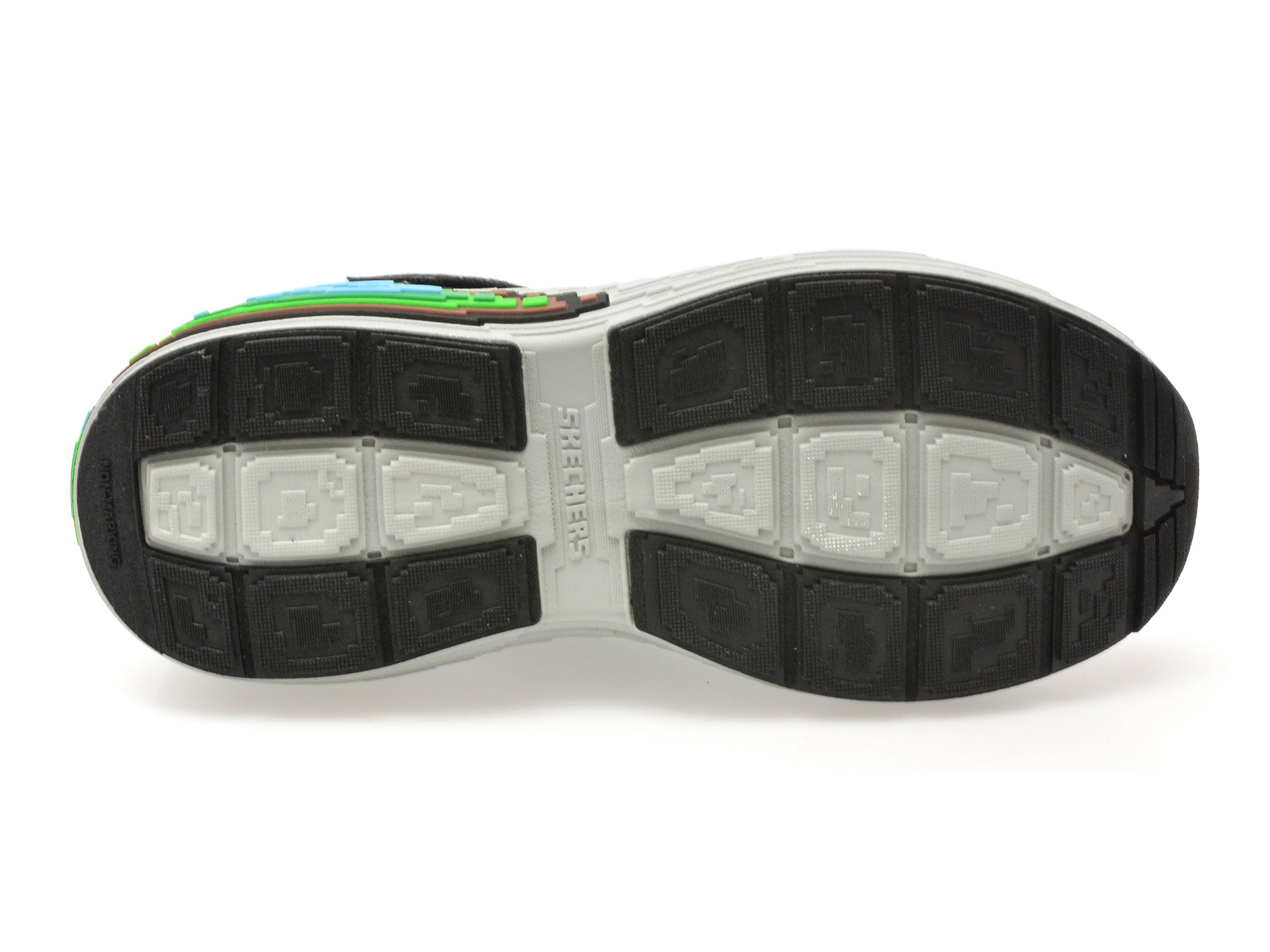 Pantofi sport SKECHERS maro, MEGA-CRAFT 4K, din material textil