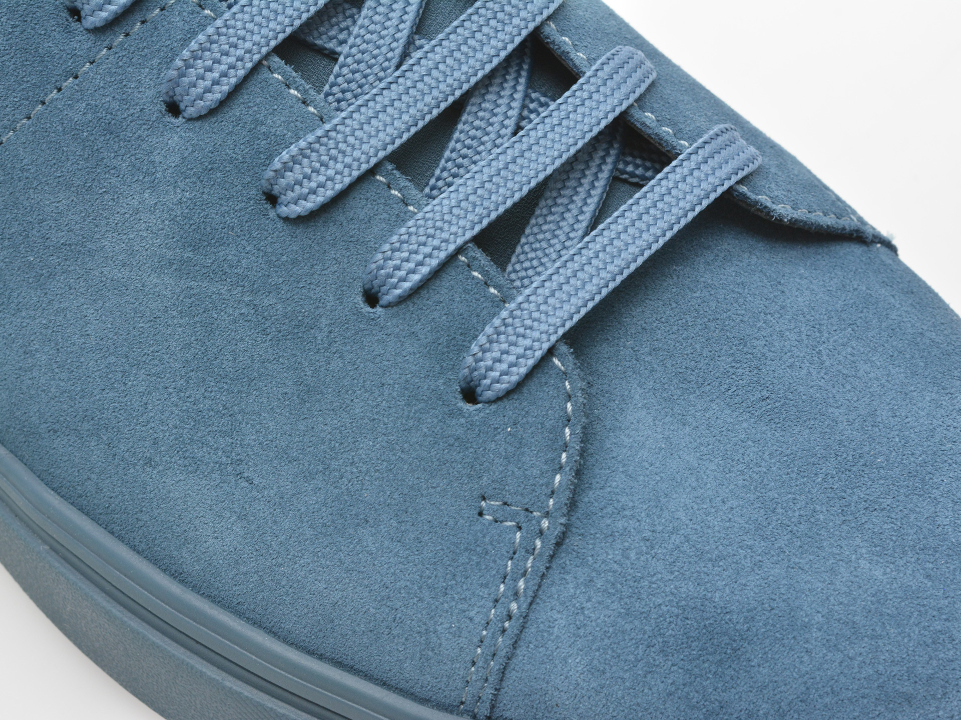 Pantofi sport GEOX albastri, U55LDA, din piele intoarsa