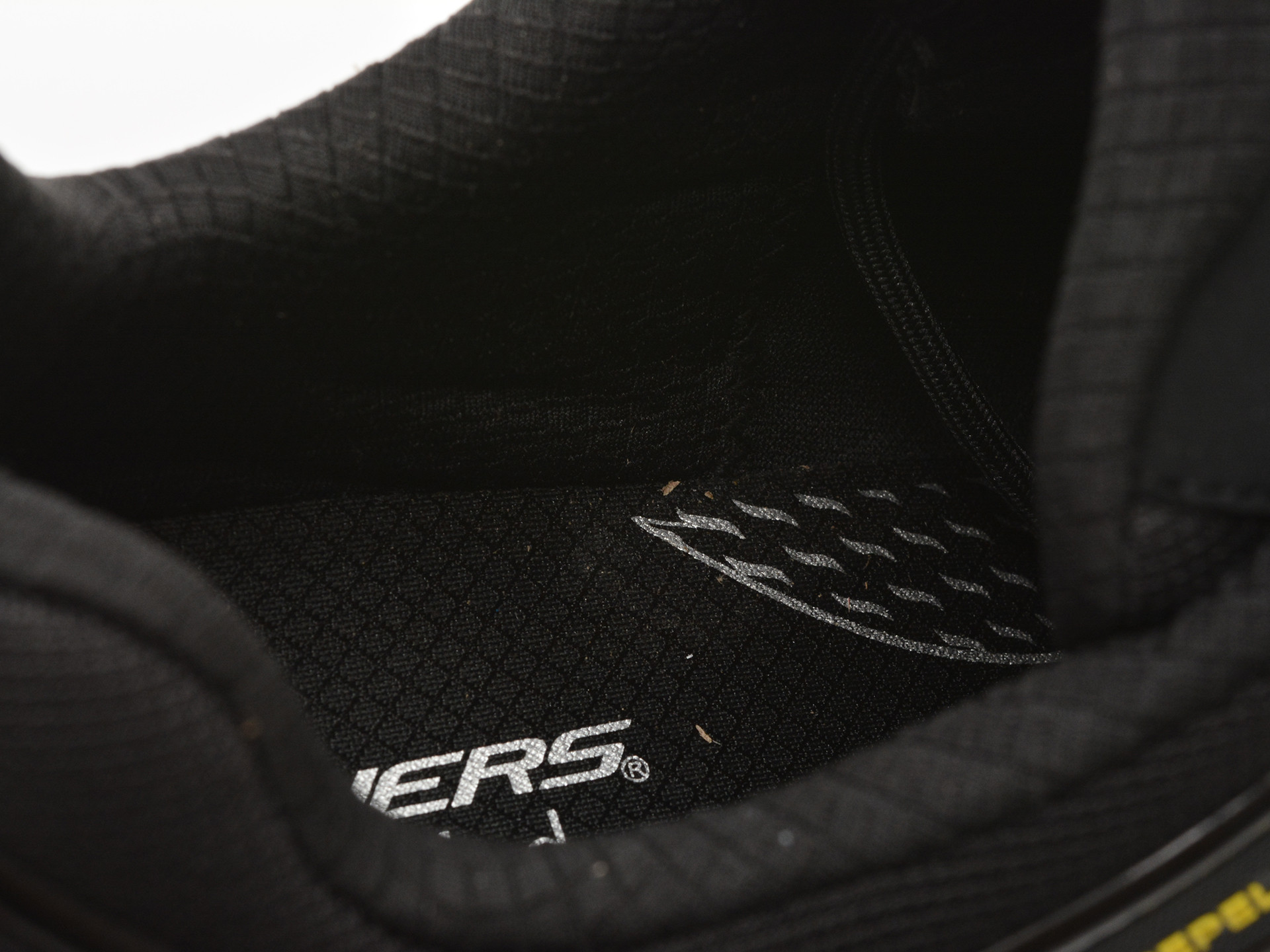 Pantofi sport SKECHERS negri, ARCH FIT ROAD WALKER, din piele naturala