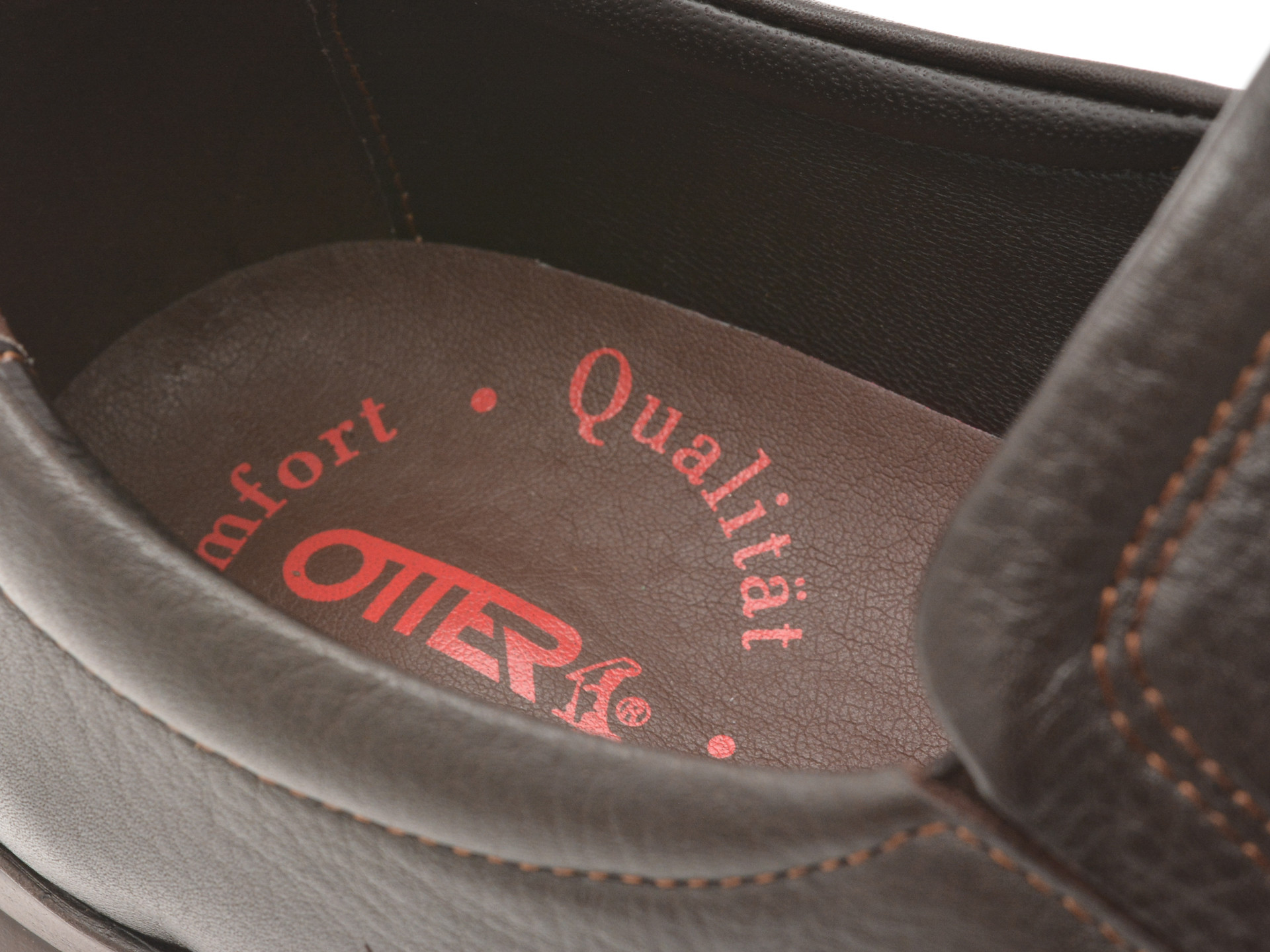 Pantofi OTTER maro, 556, din piele naturala