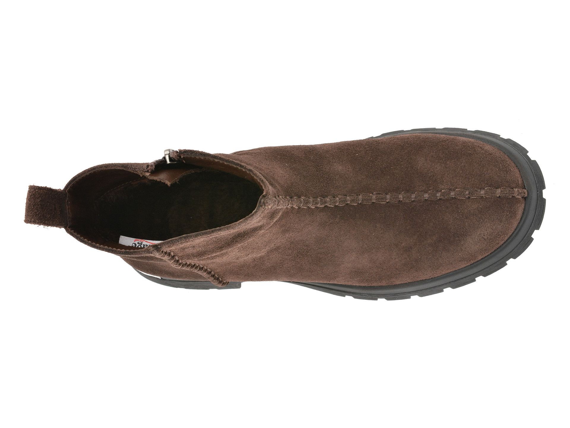 Ghete IMAGE maro, 208300, din piele intoarsa