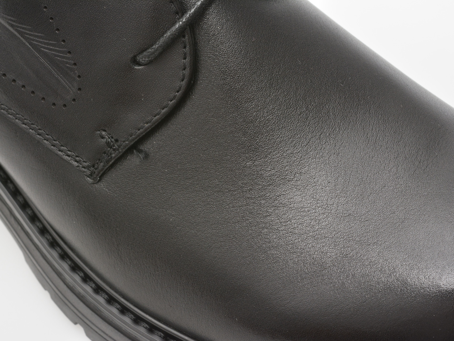 Pantofi EPICA negri, 9755, din piele naturala