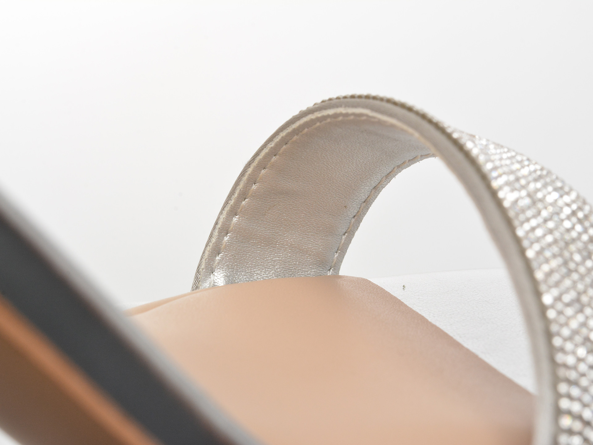 Sandale elegante ALDO argintii, RHIANNON 040, din piele ecologica