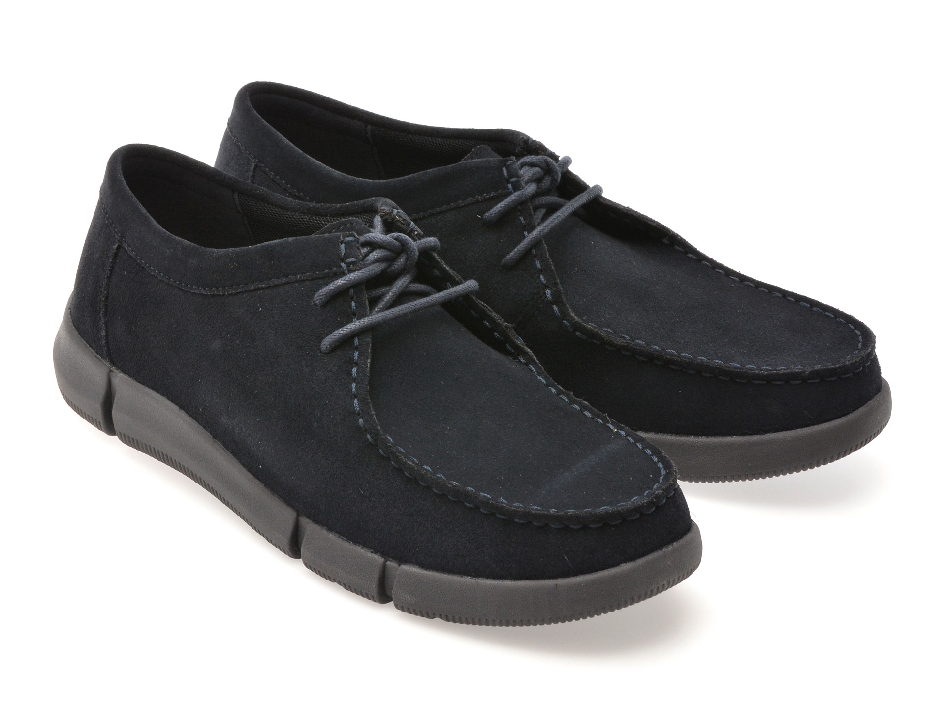 Mocasini GEOX bleumarin, U4646B, din piele intoarsa