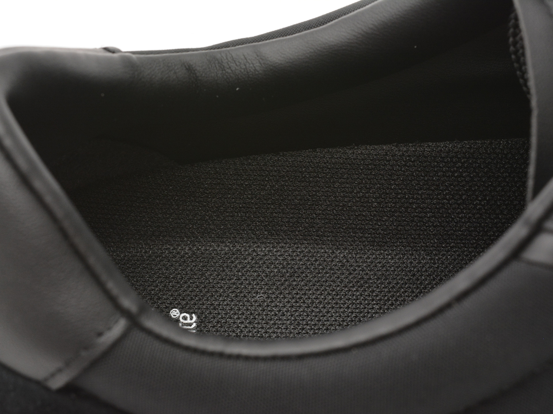 Pantofi sport BOSS negri, 8864, din material textil