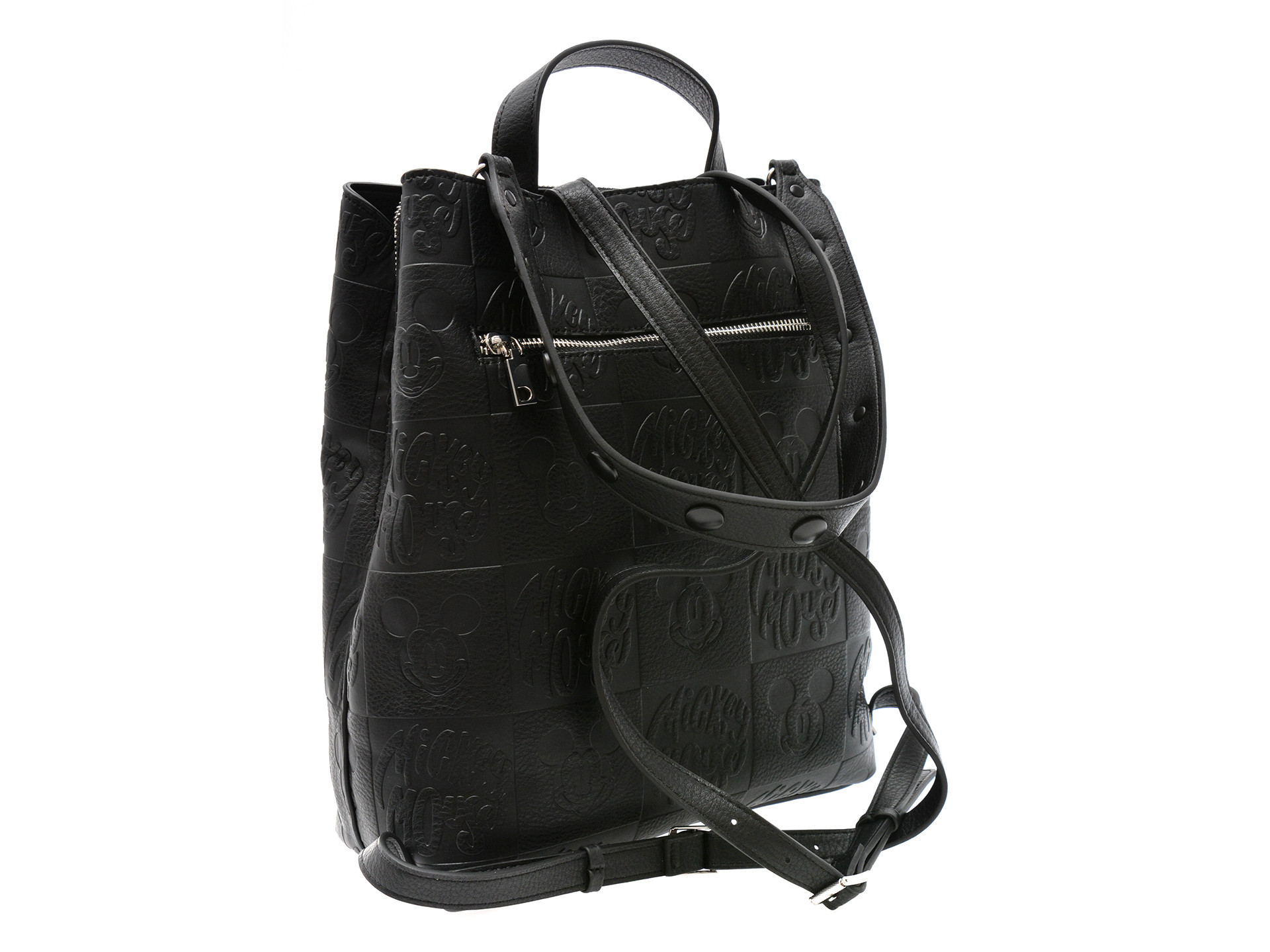 Geanta DESIGUAL negru, WAKP02, din piele ecologica