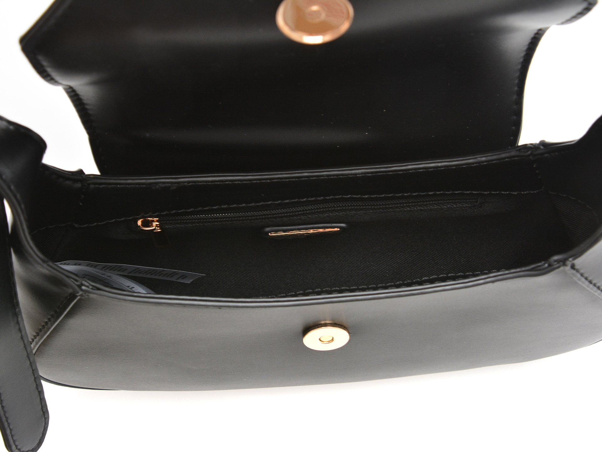 Geanta ALDO neagra, RHIANON 001, din piele ecologica