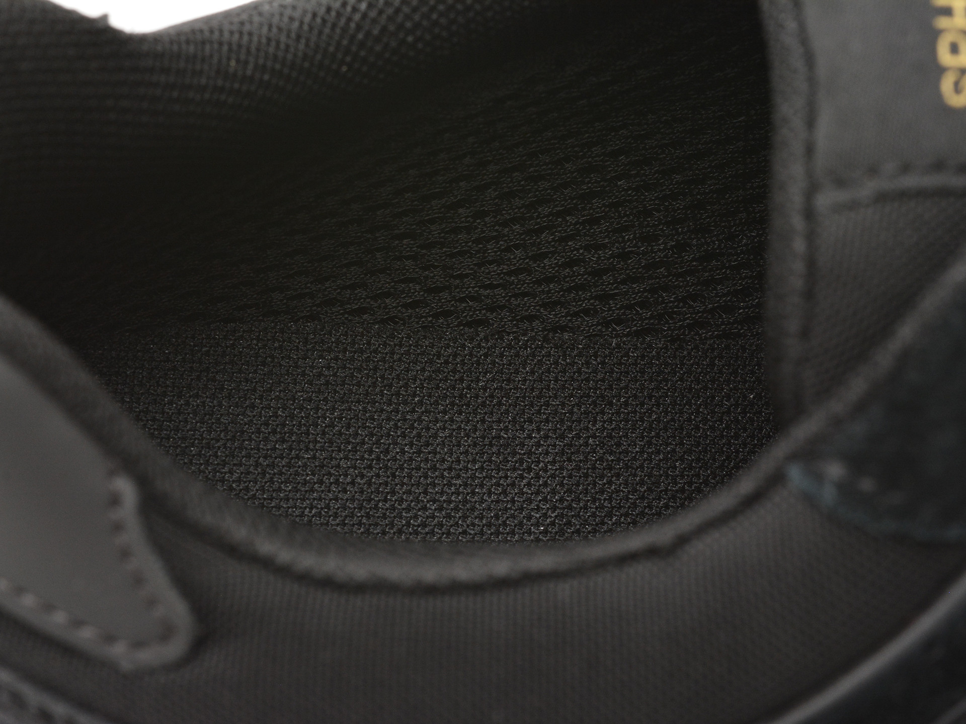 Pantofi sport GEOX negri, U46HGA, din piele naturala