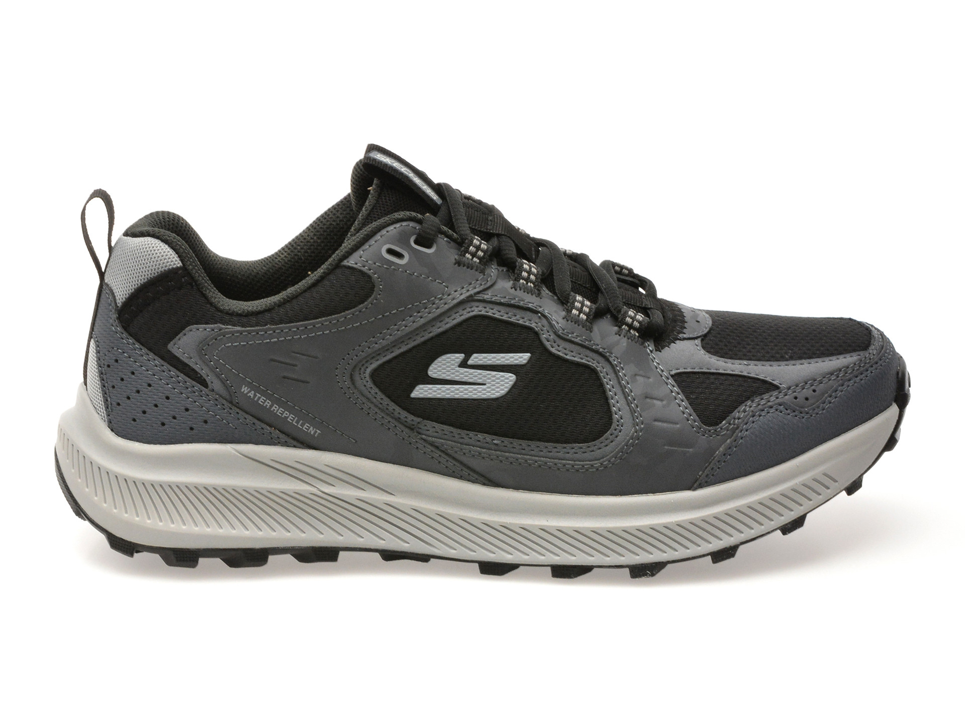 Pantofi sport SKECHERS gri, RIDGESTAR, din material textil
