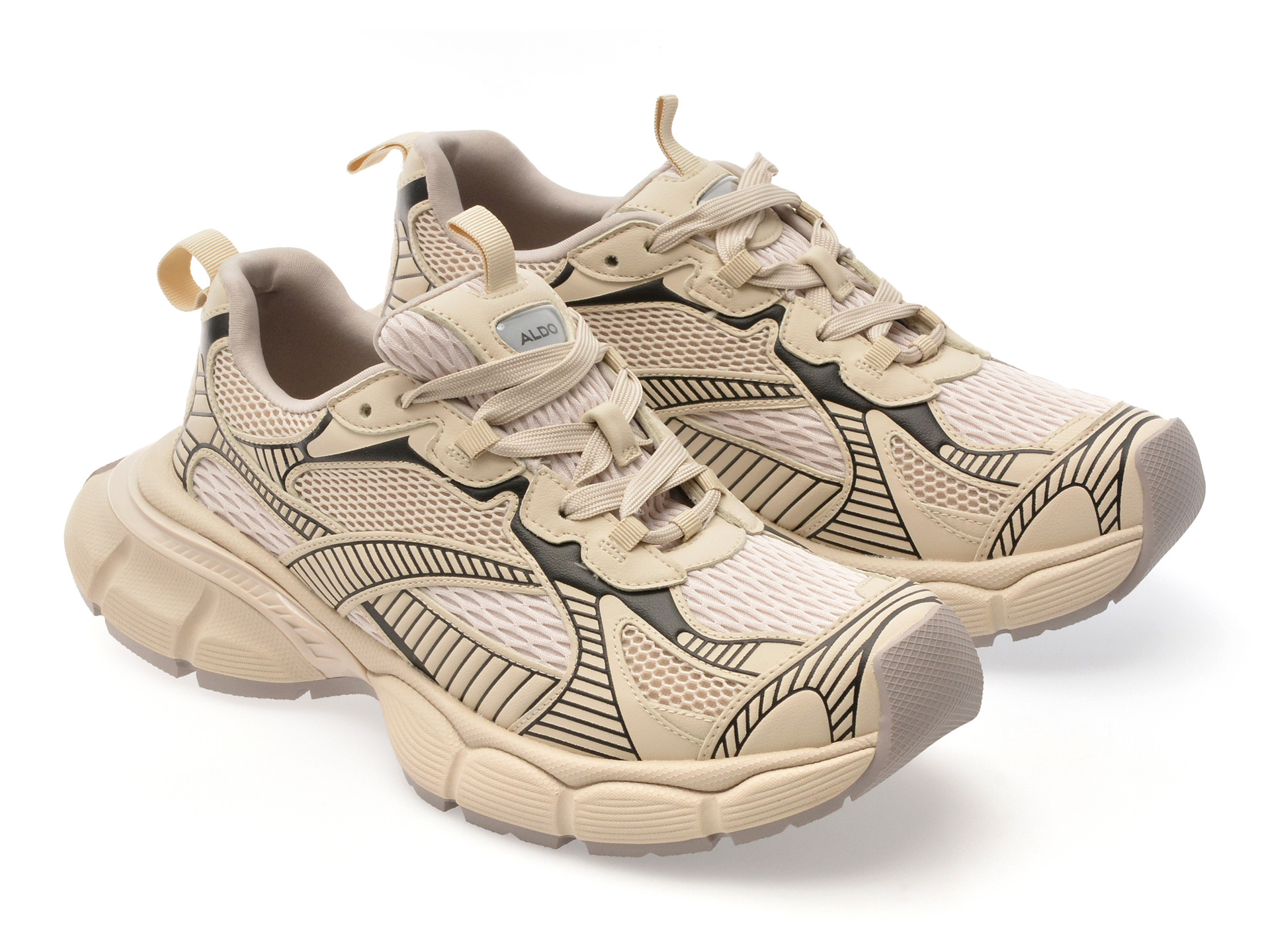 Pantofi sport ALDO bej, JENSEN 276, din material textil