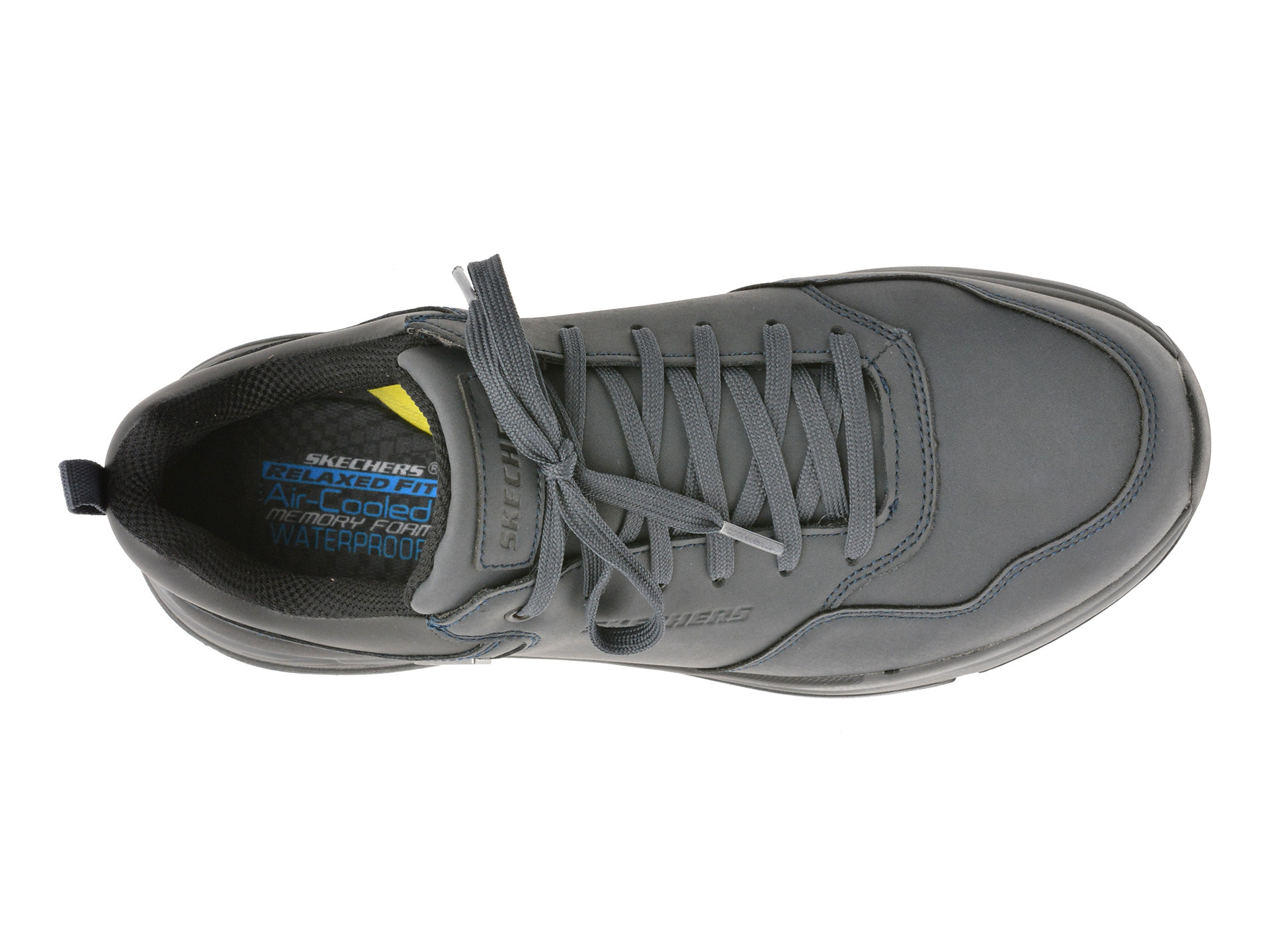 Pantofi sport SKECHERS bleumarin, BENAGO, din piele naturala