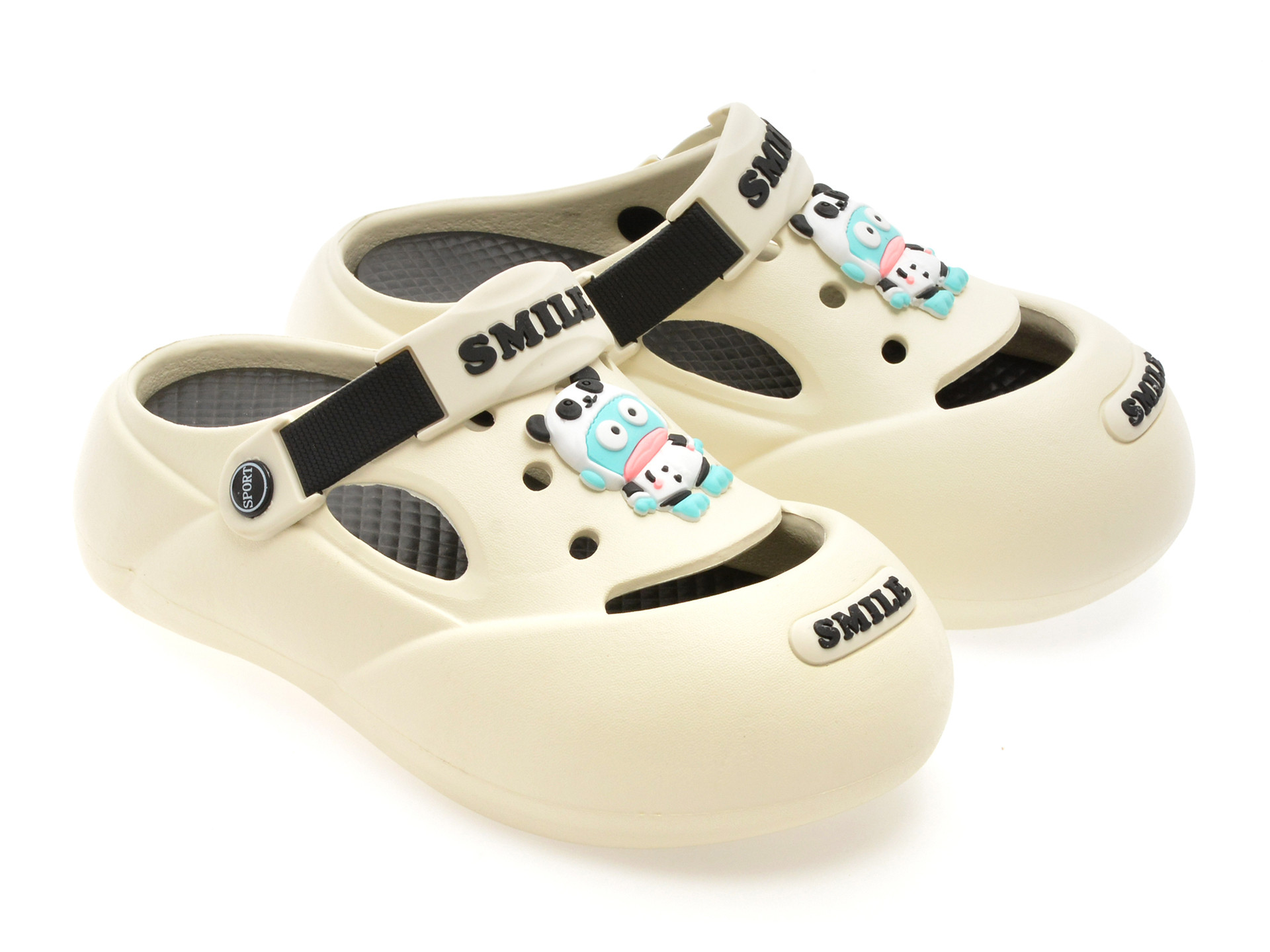 Papuci SELECTION KIDS bej, 3013, din piele ecologica