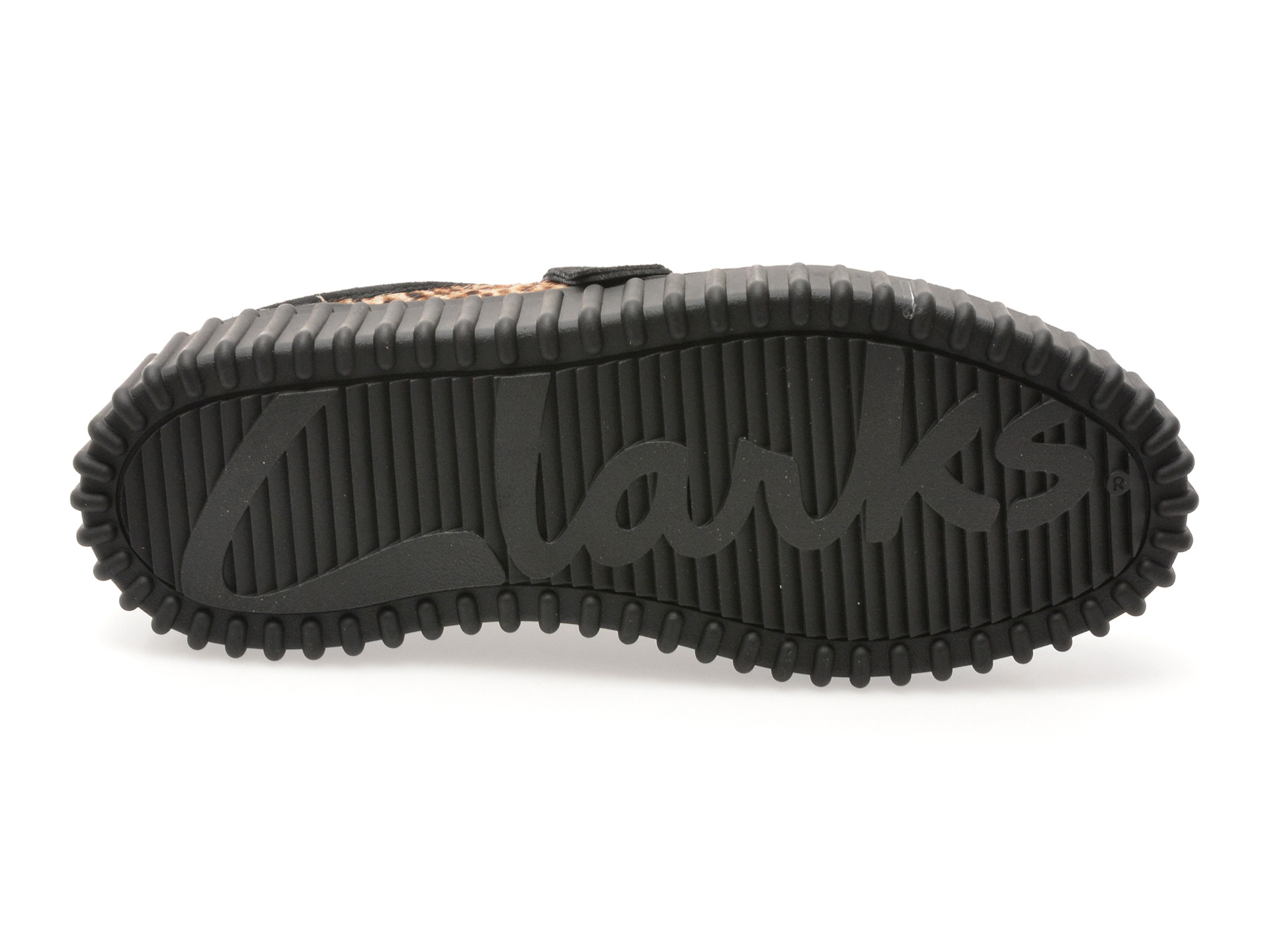 Papuci CLARKS maro, TORHILL MULE, din piele intoarsa