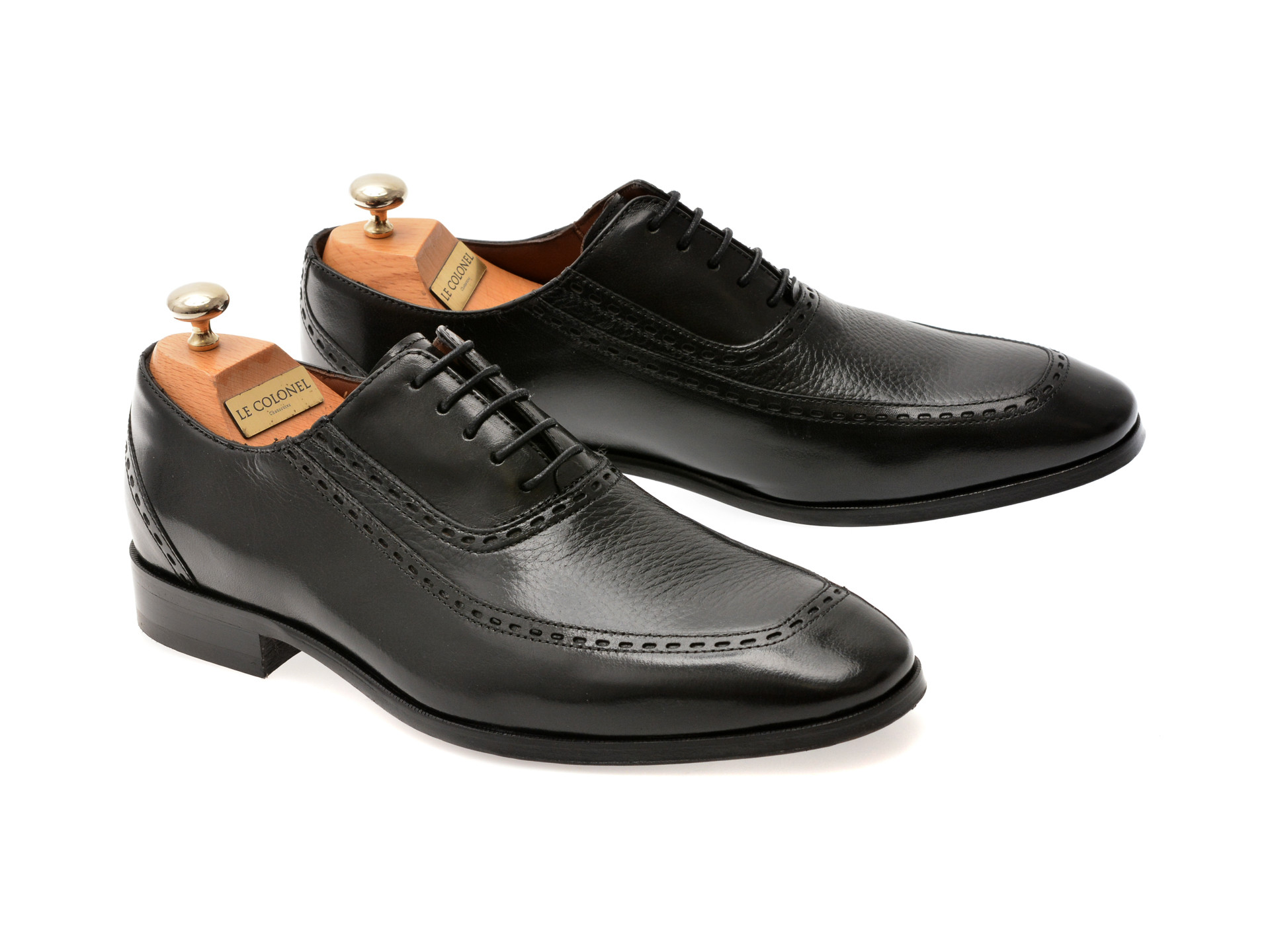 Pantofi eleganti LE COLONEL negri, 487113, din piele naturala