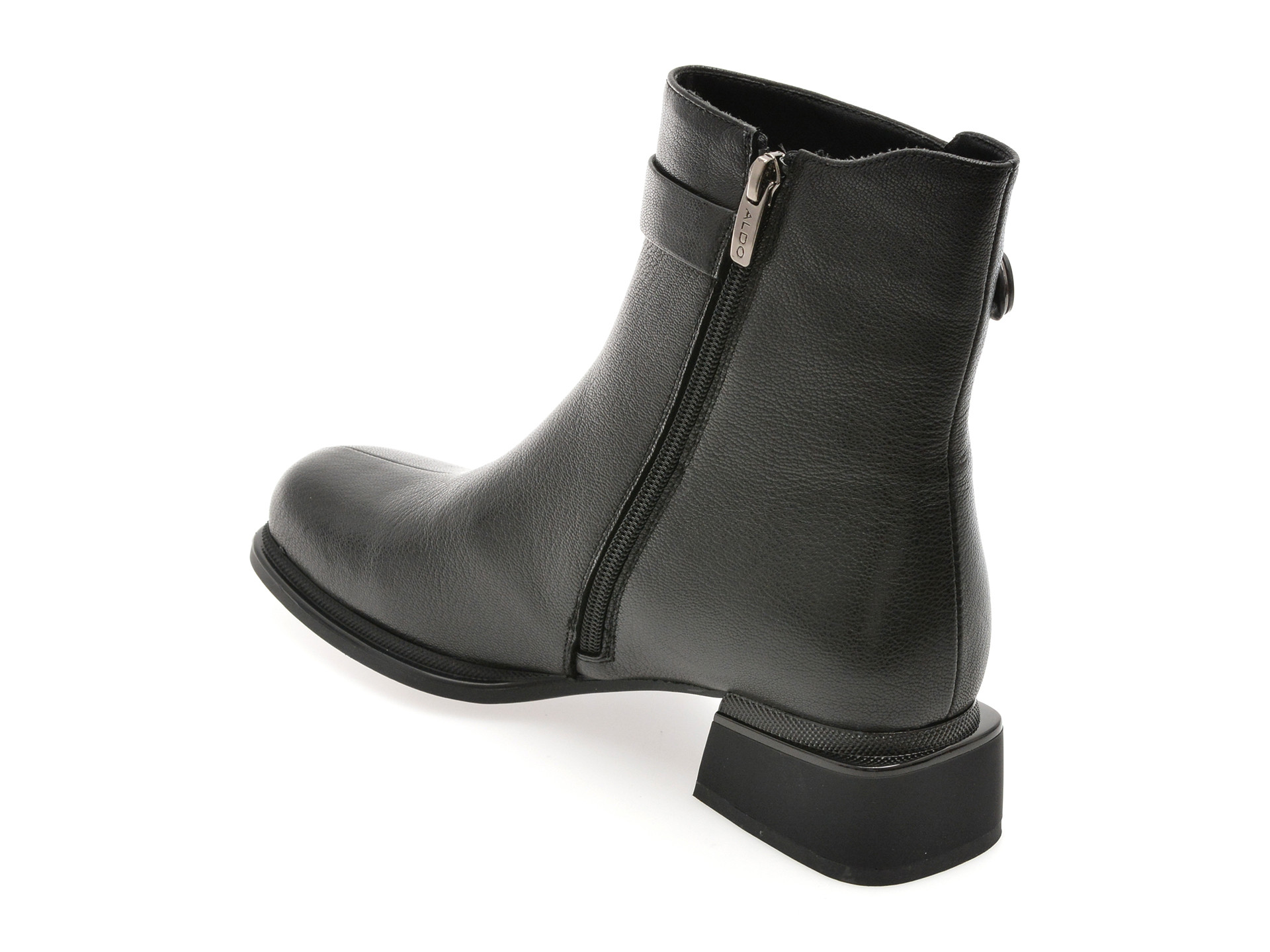 Ghete ALDO negre, AT05, din piele naturala
