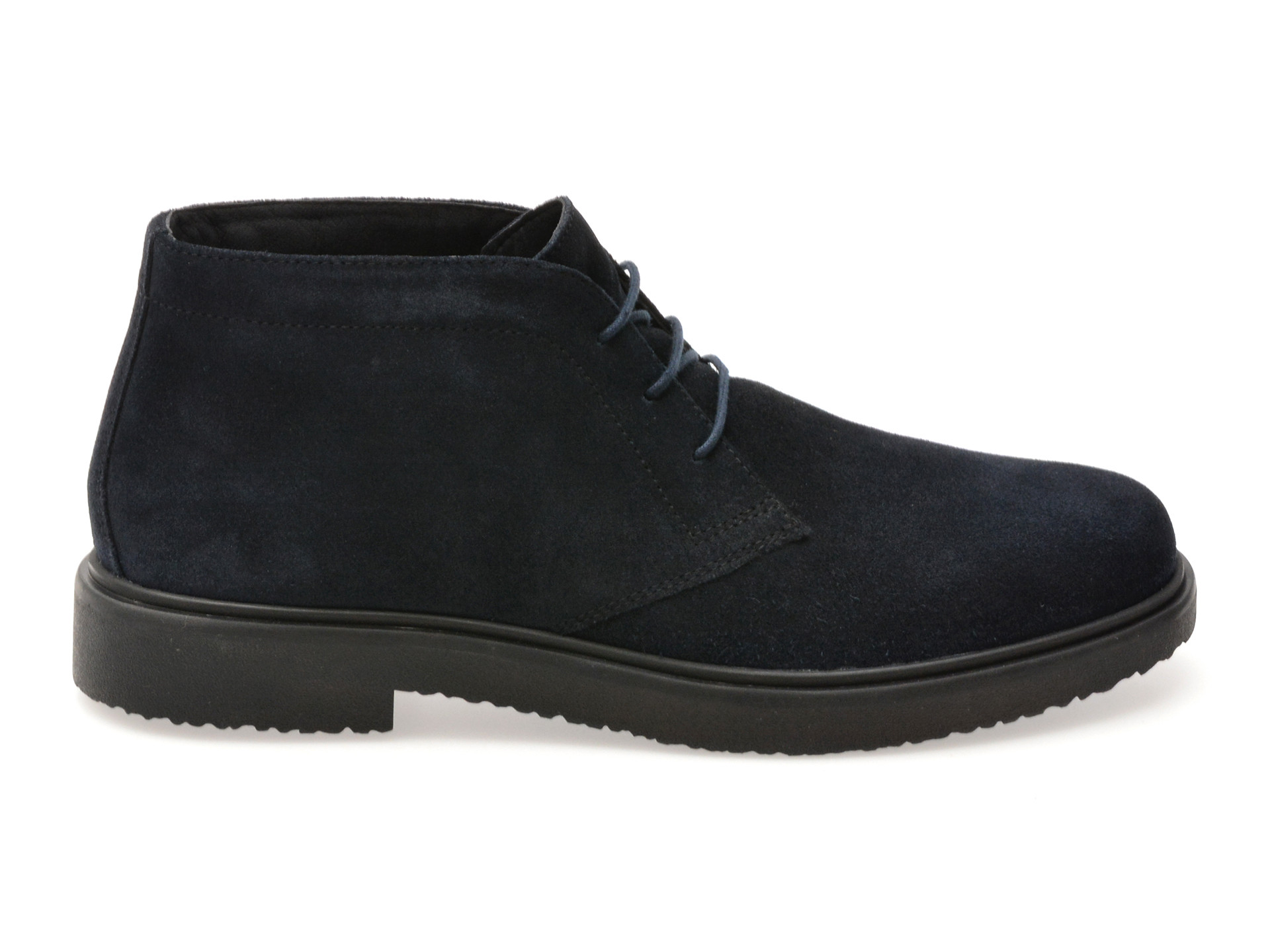 Ghete GEOX bleumarin, U46H9A, din piele intoarsa