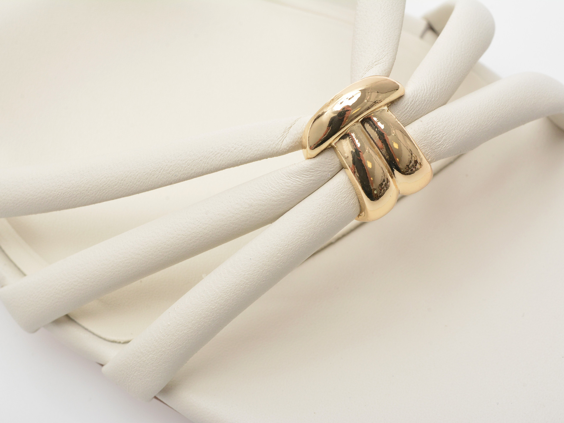 Sandale elegante ALDO albe, KAILAYA 121, din piele naturala