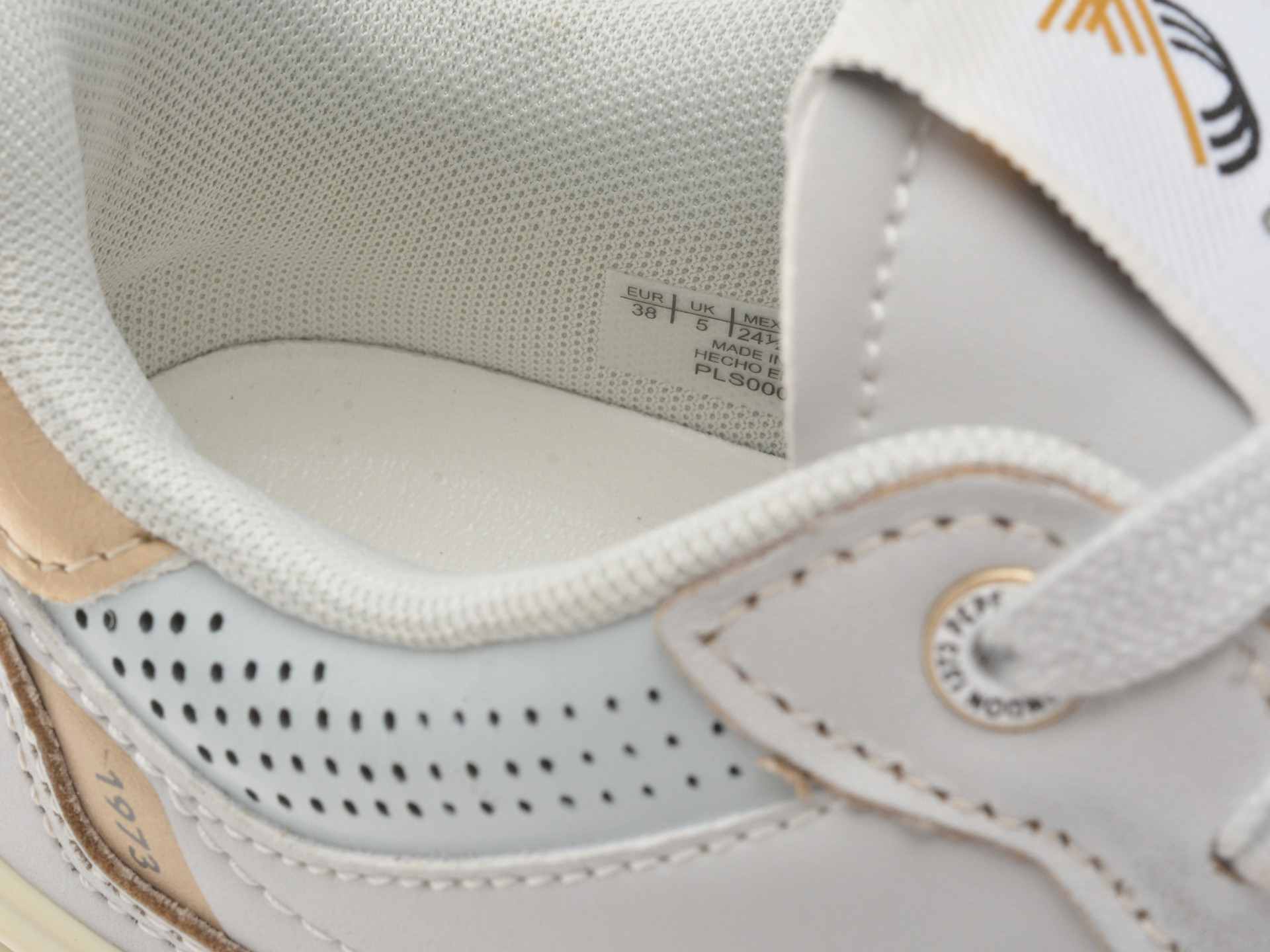 Pantofi sport PEPE JEANS gri, CHESTER DISTRESS, din piele ecologica