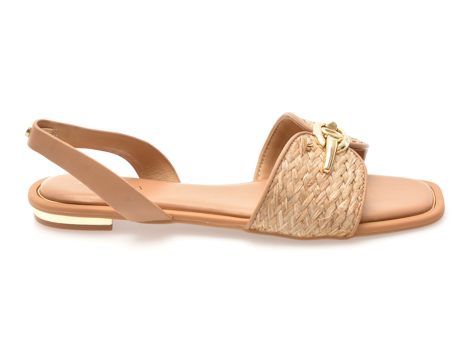 Sandale EPICA bej, 82951, din material textil