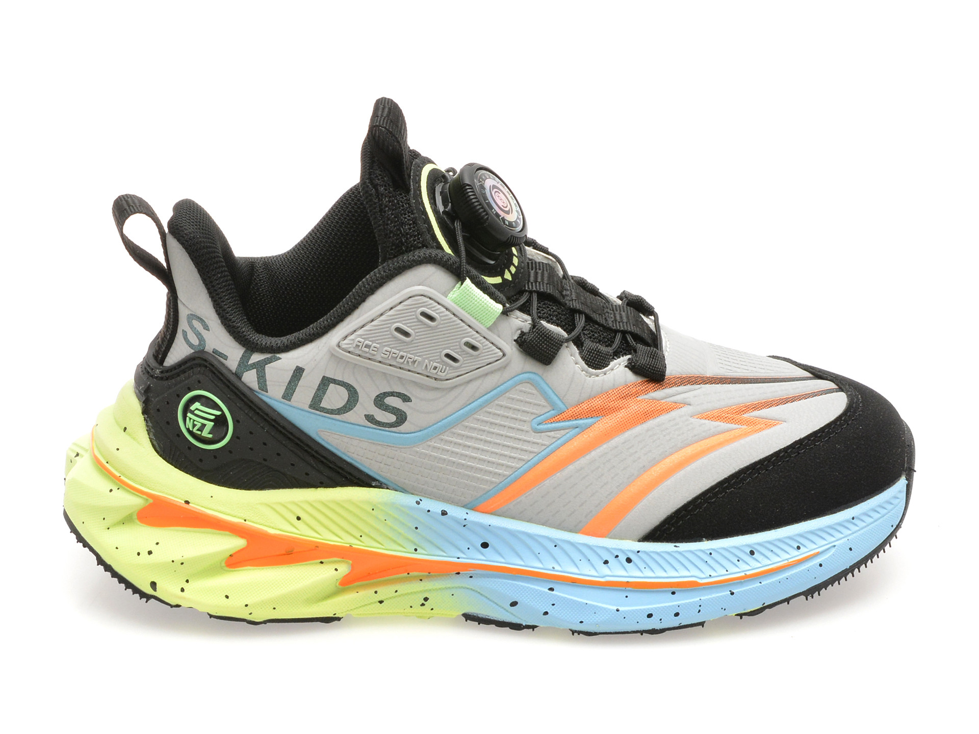 Pantofi sport SELECTION KIDS gri, 1004, din piele ecologica