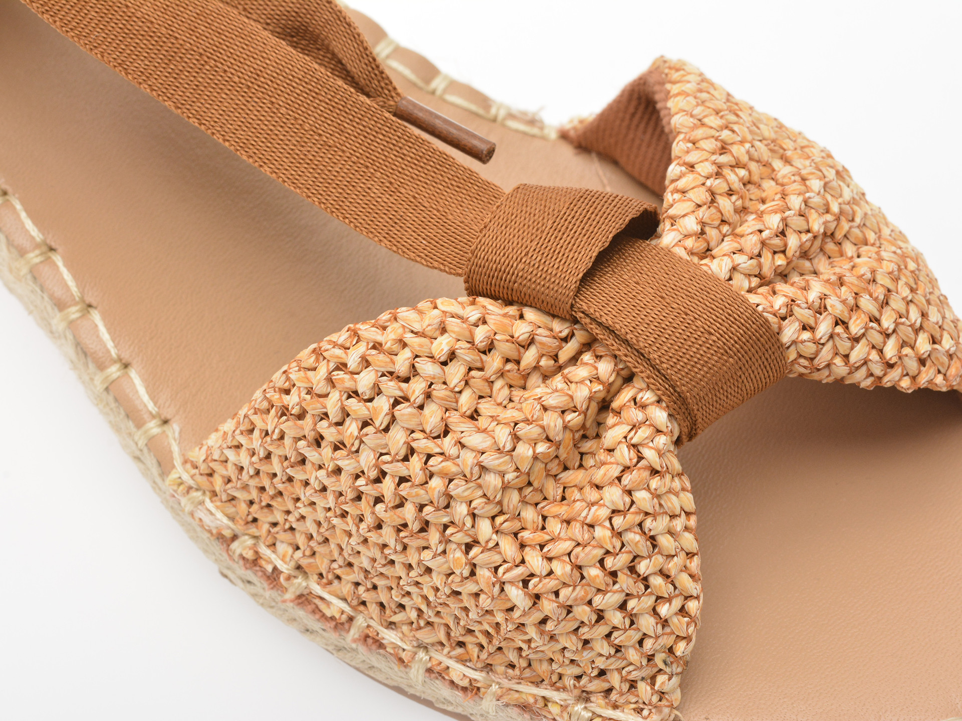 Sandale EPICA maro, 82917, din material textil