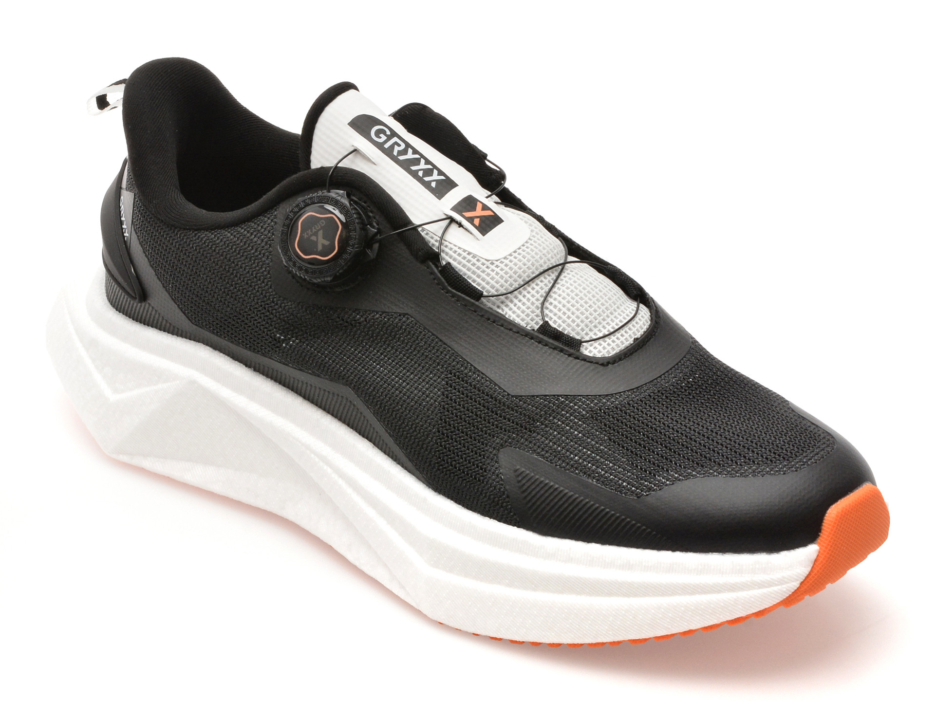 Pantofi sport GRYXX negri, 24122, din material textil