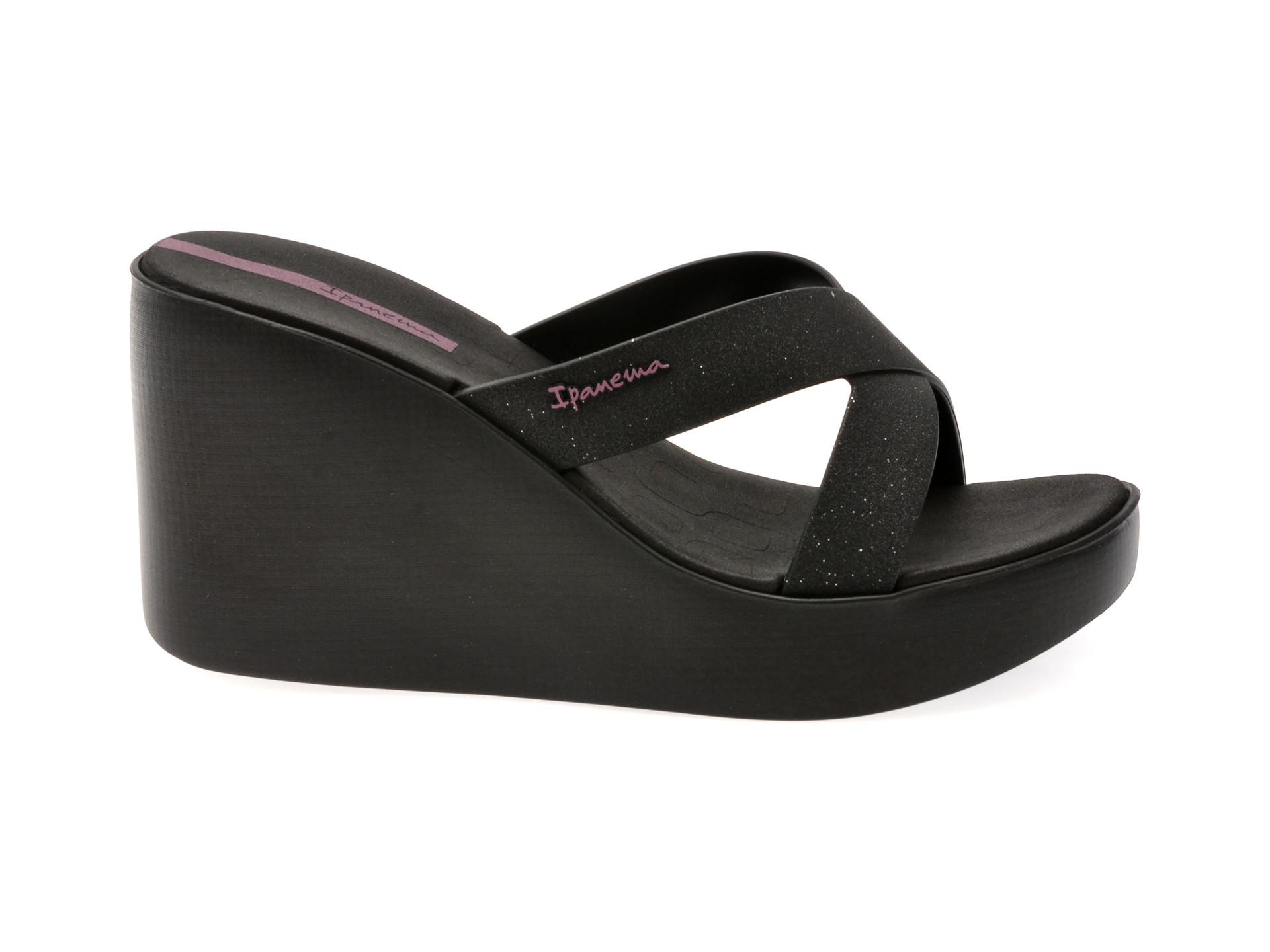 Papuci IPANEMA negri, 8364675, din pvc