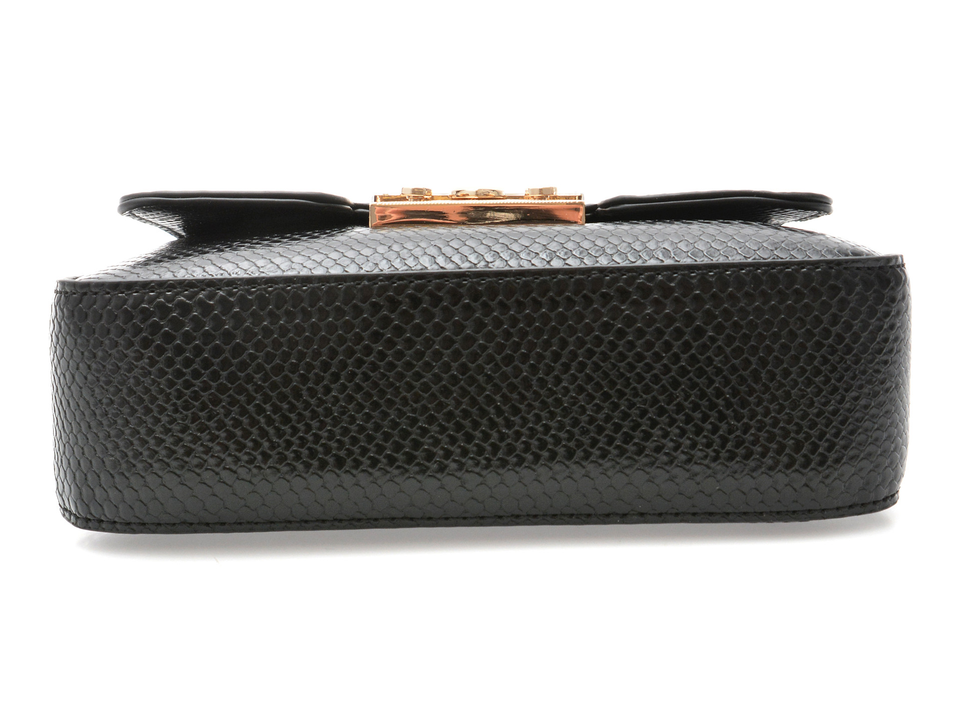 Geanta EPICA neagra, HSY66, din piele ecologica