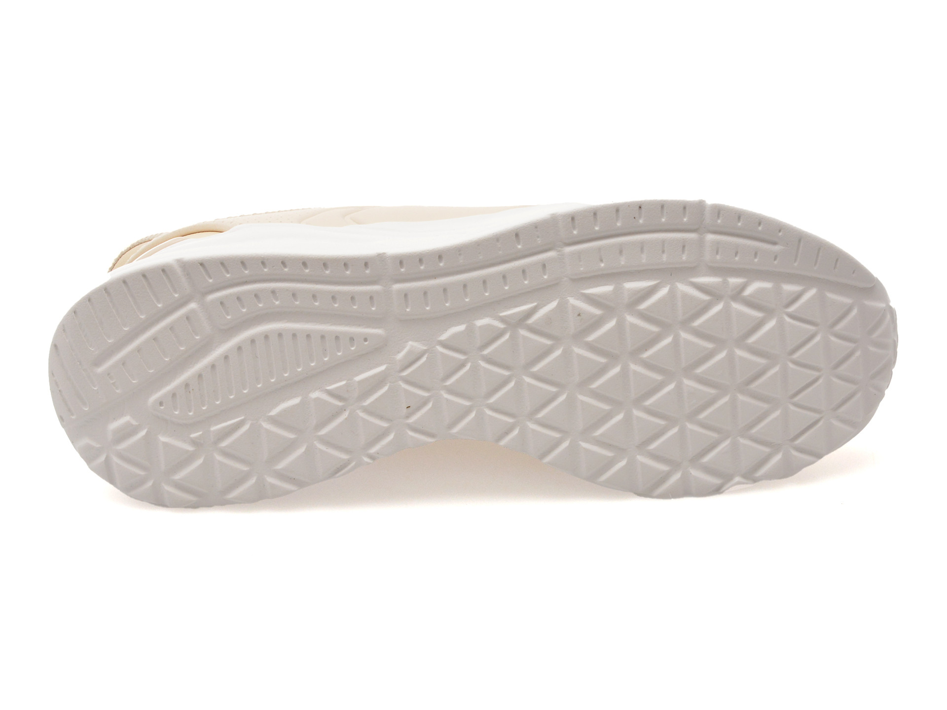 Pantofi sport SKECHERS bej, UNO LITE, din piele ecologica