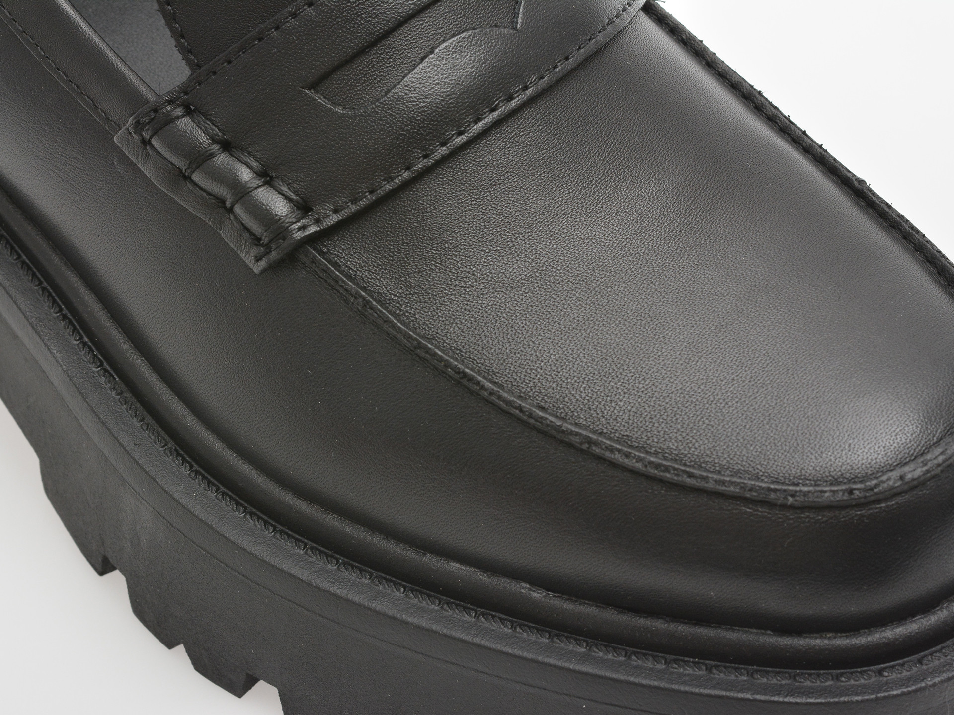 Mocasini ALDO negri, CADAYCIA 001, din piele naturala