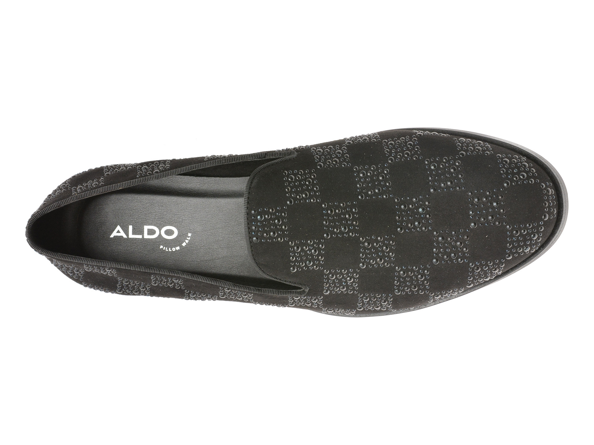 Pantofi ALDO negri, CASINO 009, din material textil