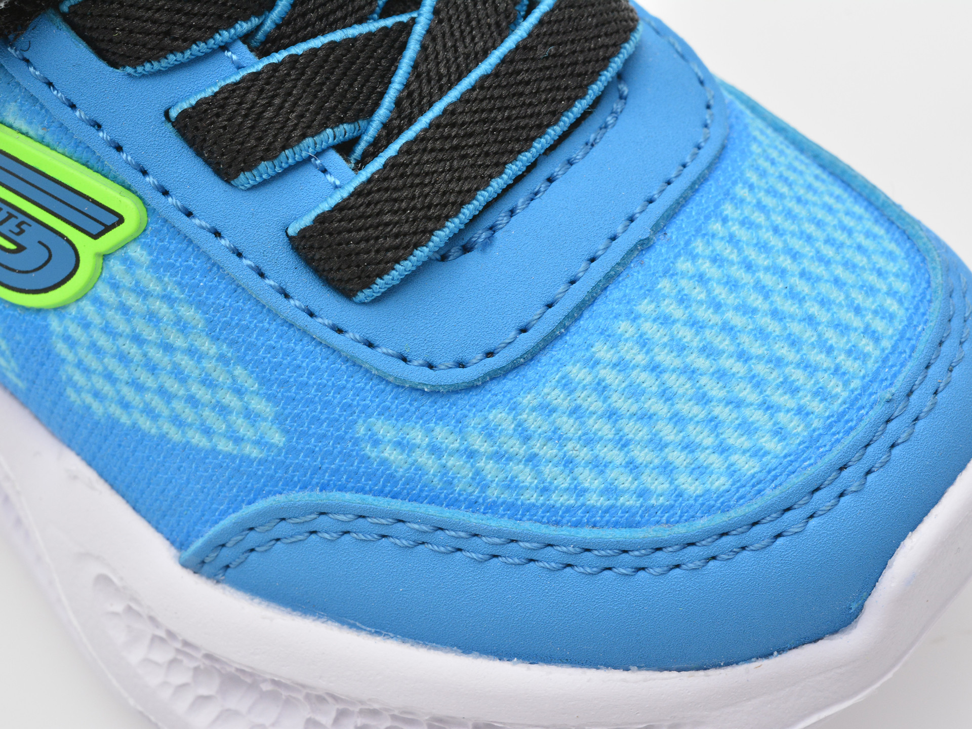 Pantofi sport SKECHERS albastri, METEOR-LIGHTS, din material textil