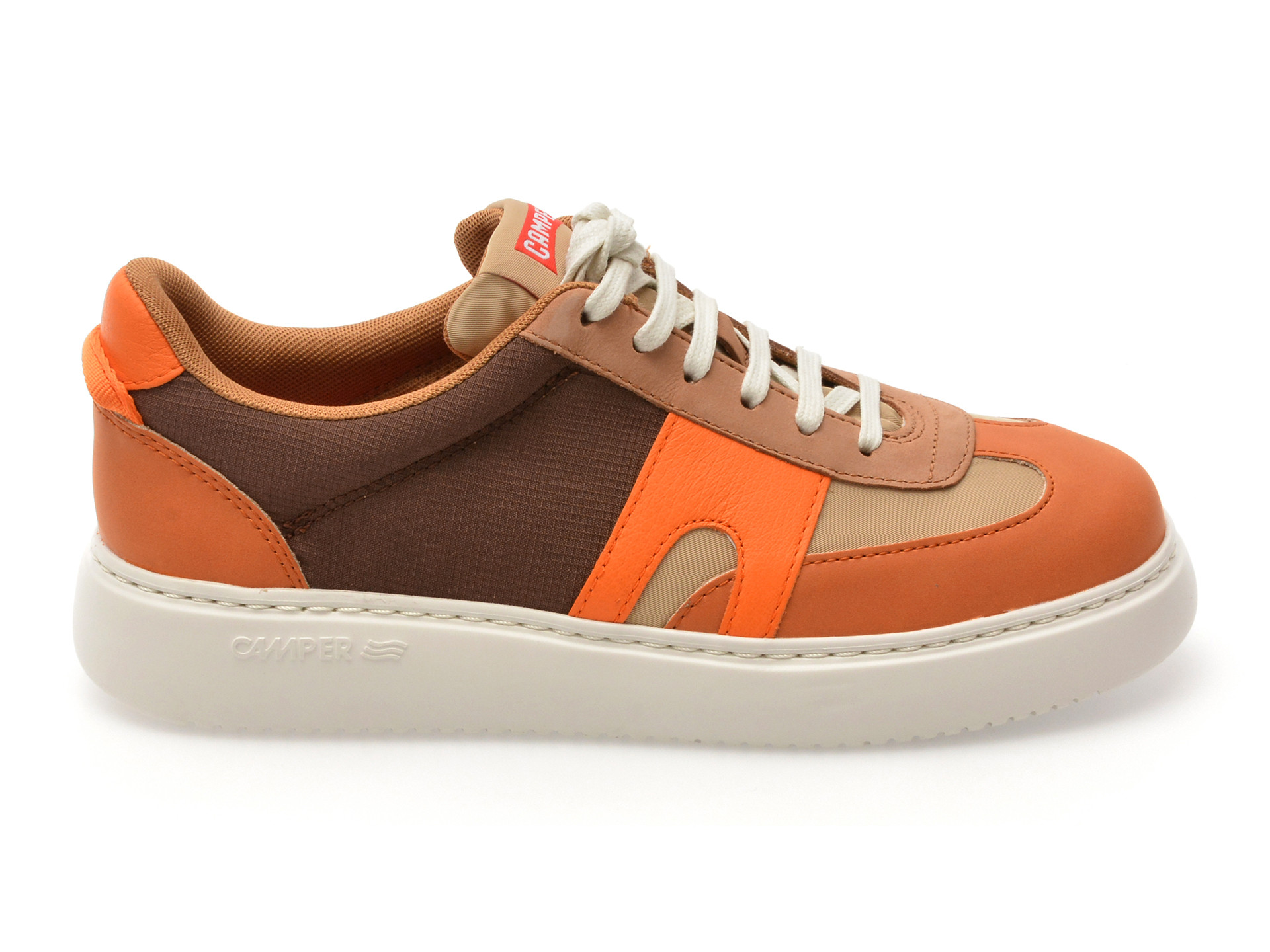 Pantofi sport CAMPER maro, RUNNER, din material textil