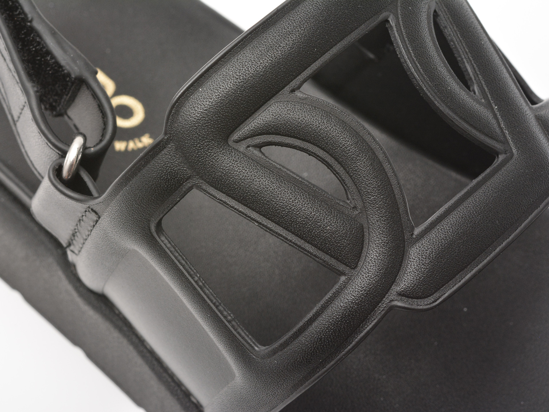 Sandale ALDO negre, ONUVIA 001, din piele naturala