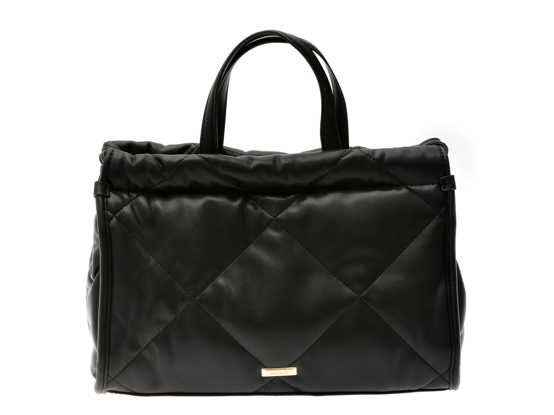 Geanta ALDO neagra, AVERIA 001, din piele ecologica