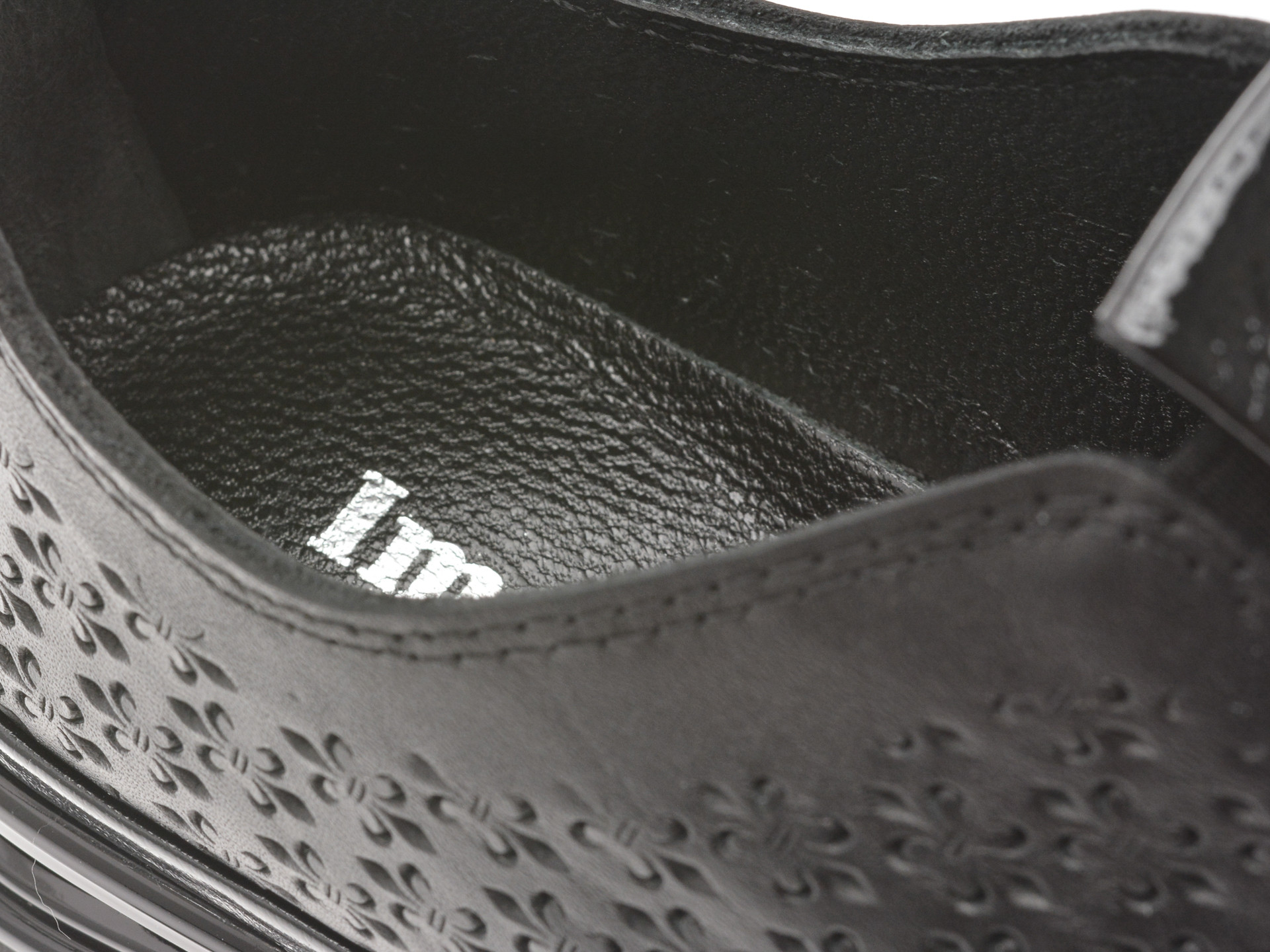 Pantofi IMAGE negri, 10619Z7, din piele naturala