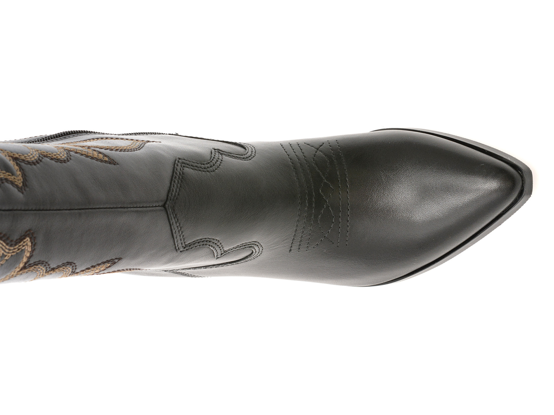 Ciocate ALDO negre, ALAMO 009, din piele naturala