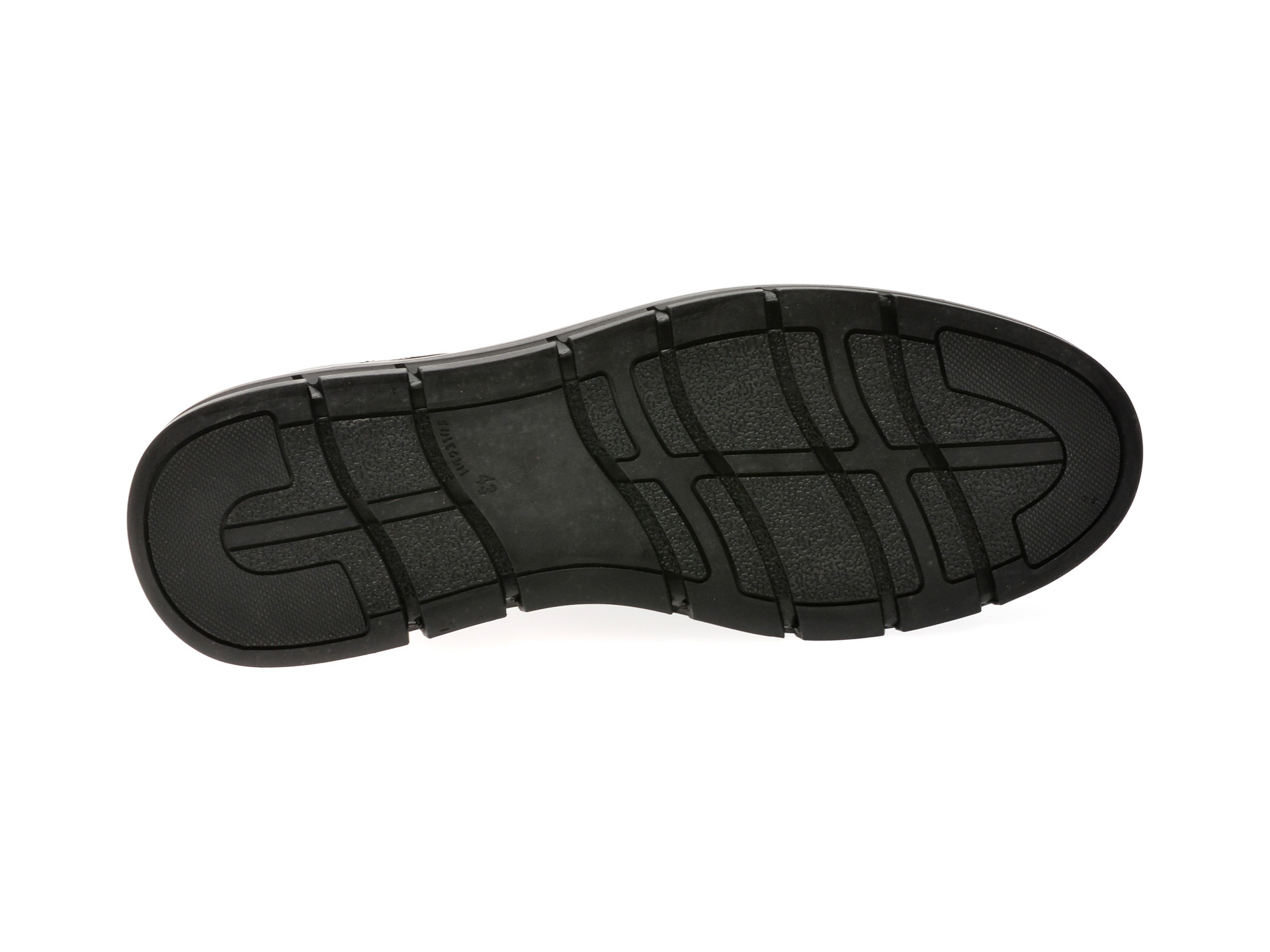 Pantofi eleganti OTTER negri, TTR1, din piele naturala