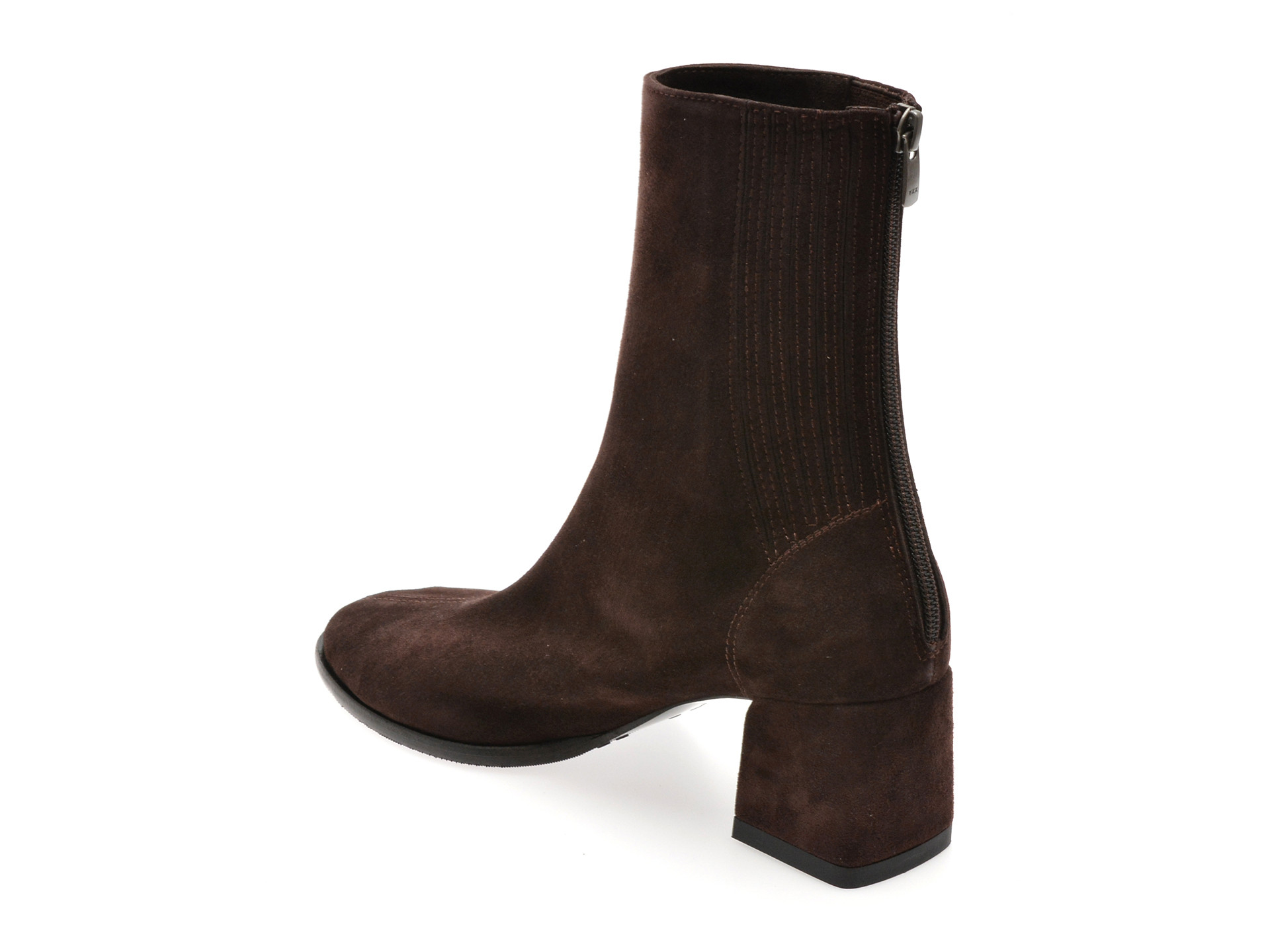 Ghete EPICA maro, 2771083, din piele intoarsa