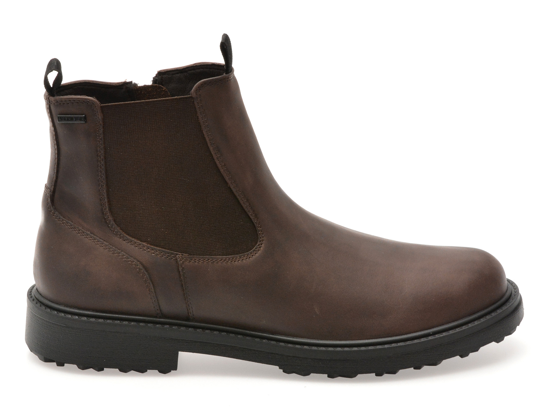 Ghete GEOX maro, U46HQB, din piele naturala