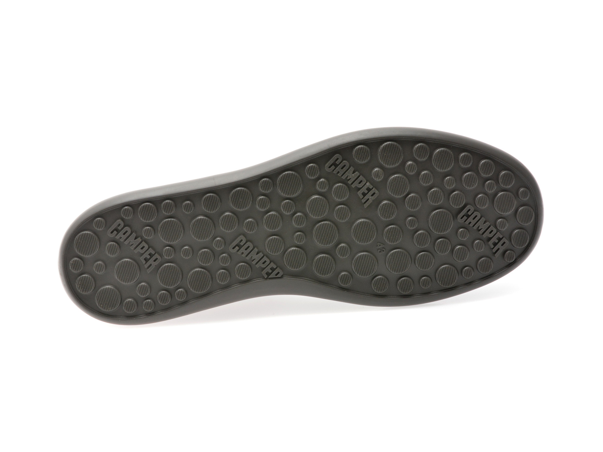 Pantofi sport CAMPER gri, PELOTAS, din piele naturala