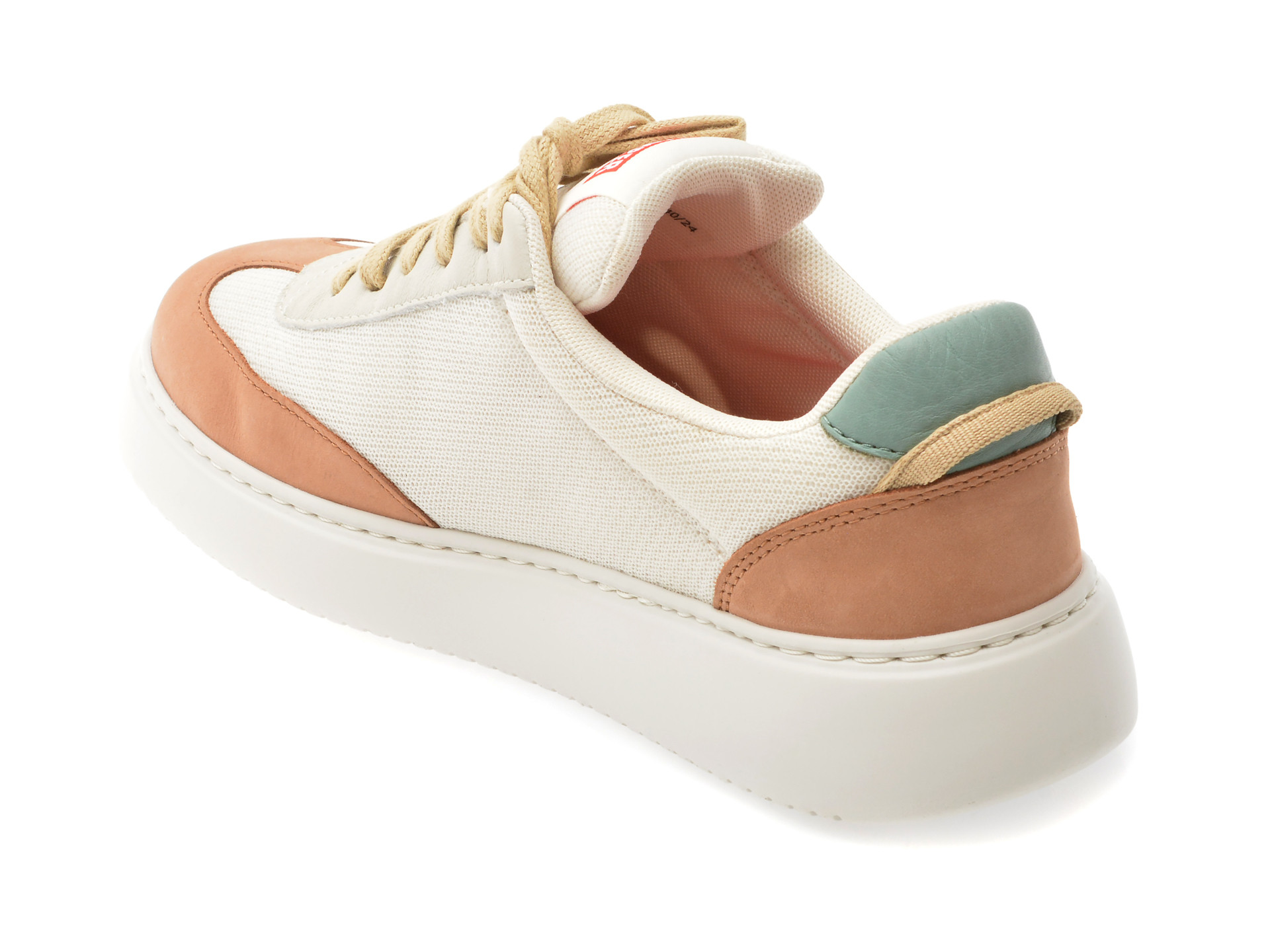 Pantofi sport CAMPER bej, RUNNER, din material textil