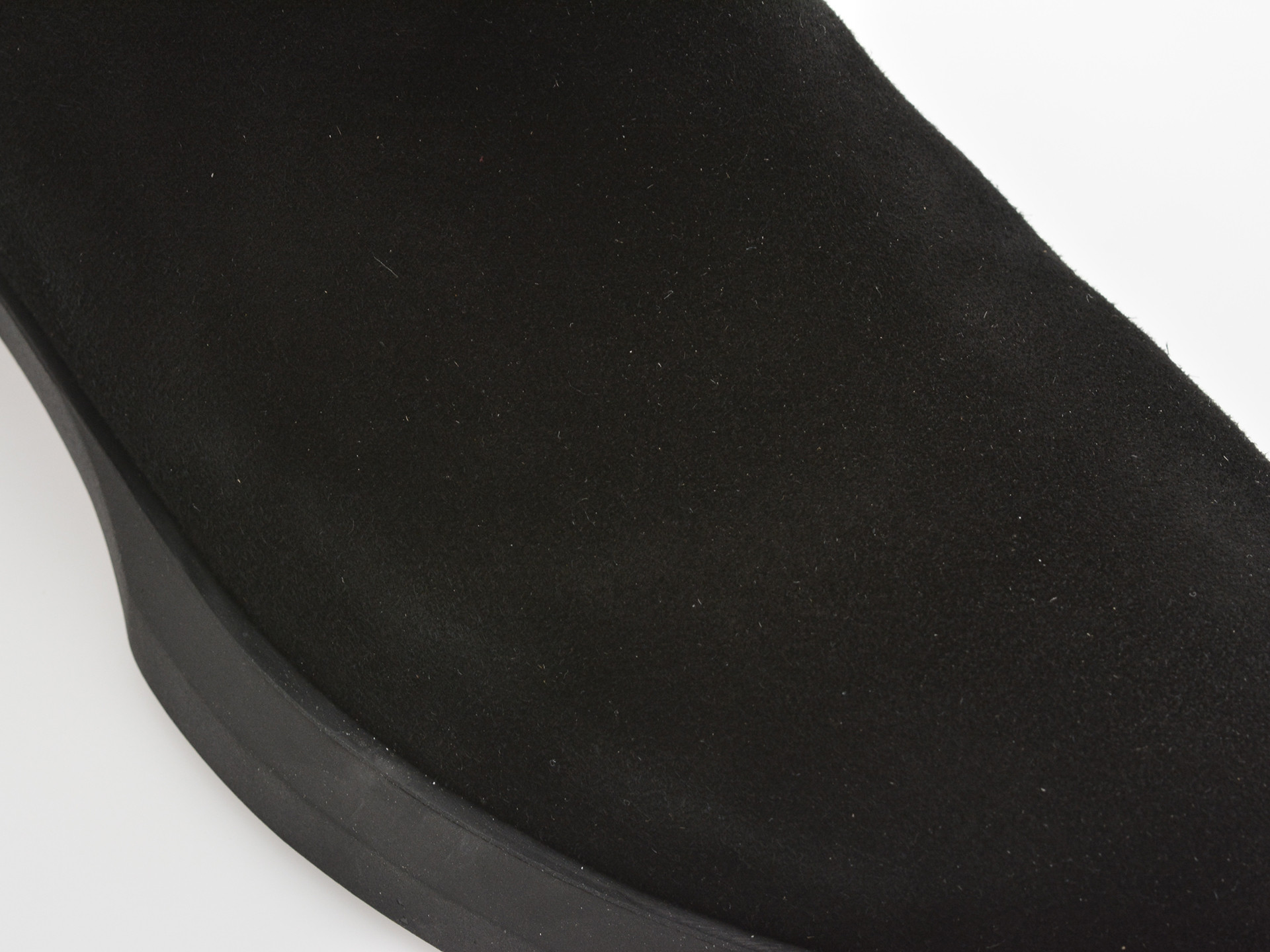 Ghete ALDO negre, AT91, din piele intoarsa