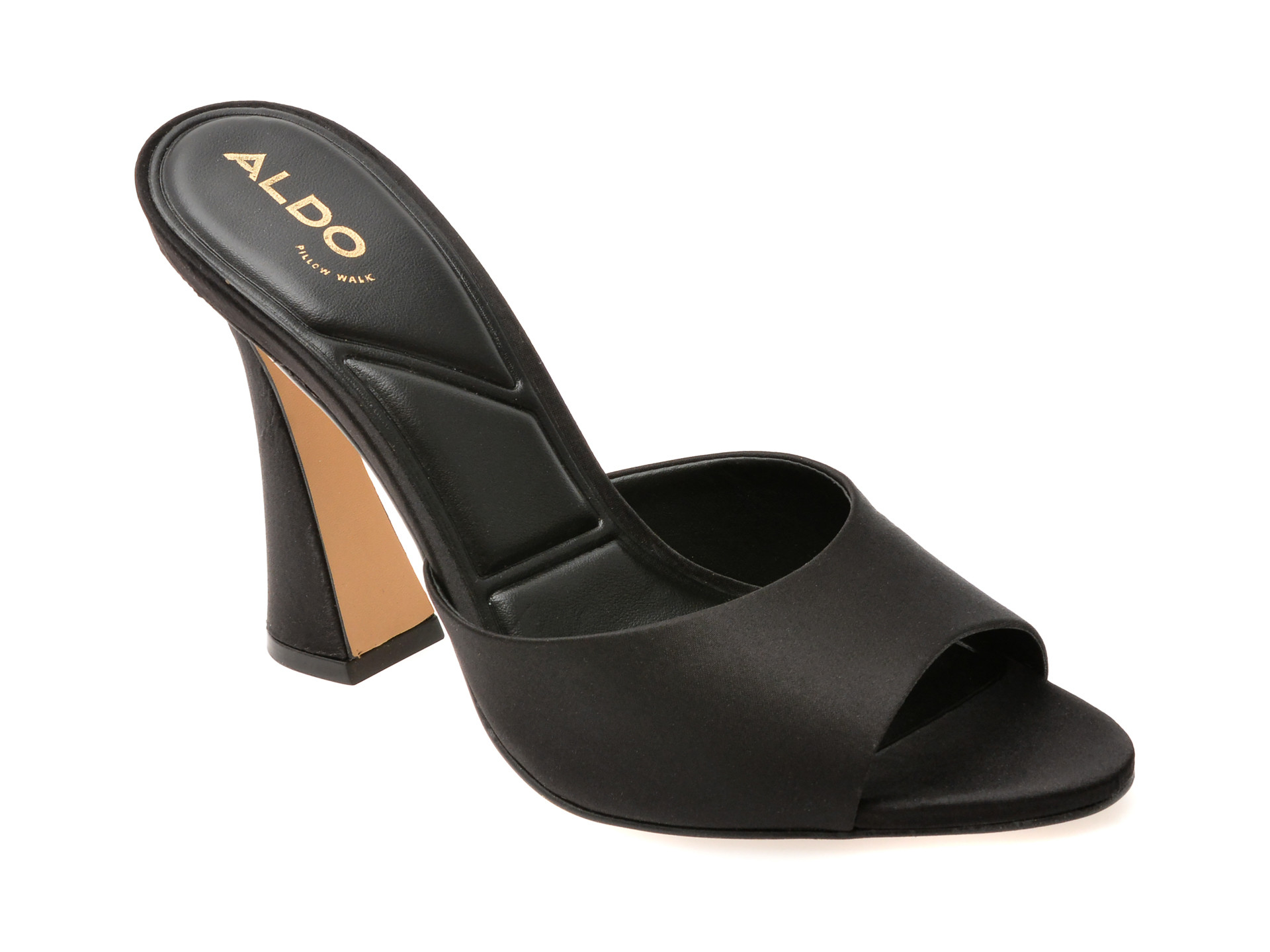 Papuci ALDO negre, RYLEA 001, din material textil