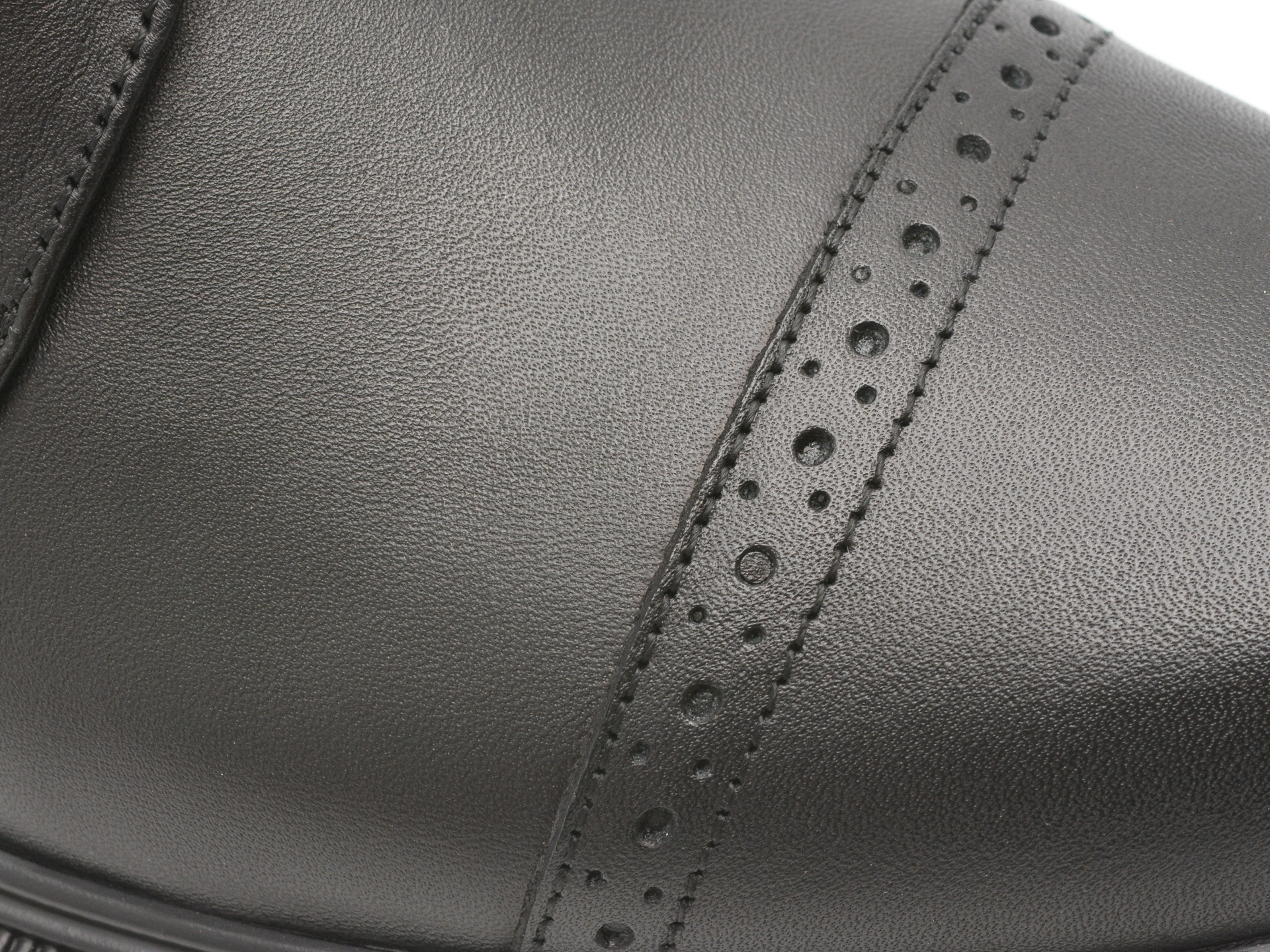 Pantofi eleganti OTTER negri, A63, din piele naturala