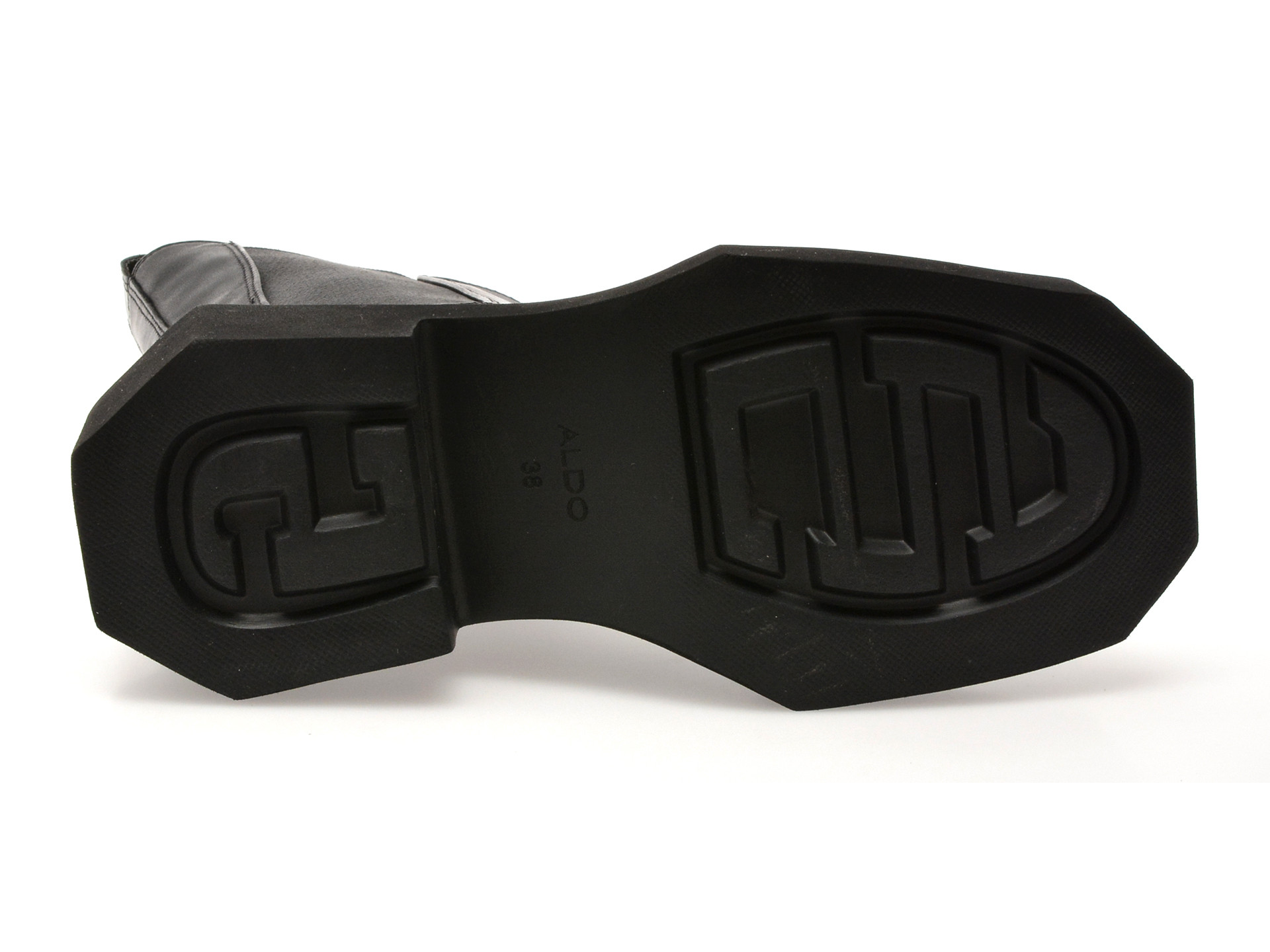 Ghete ALDO negre, B786, din piele naturala