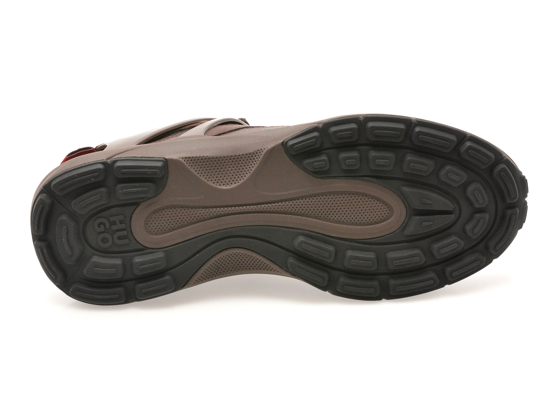 Pantofi sport HUGO maro, 8581, din material textil
